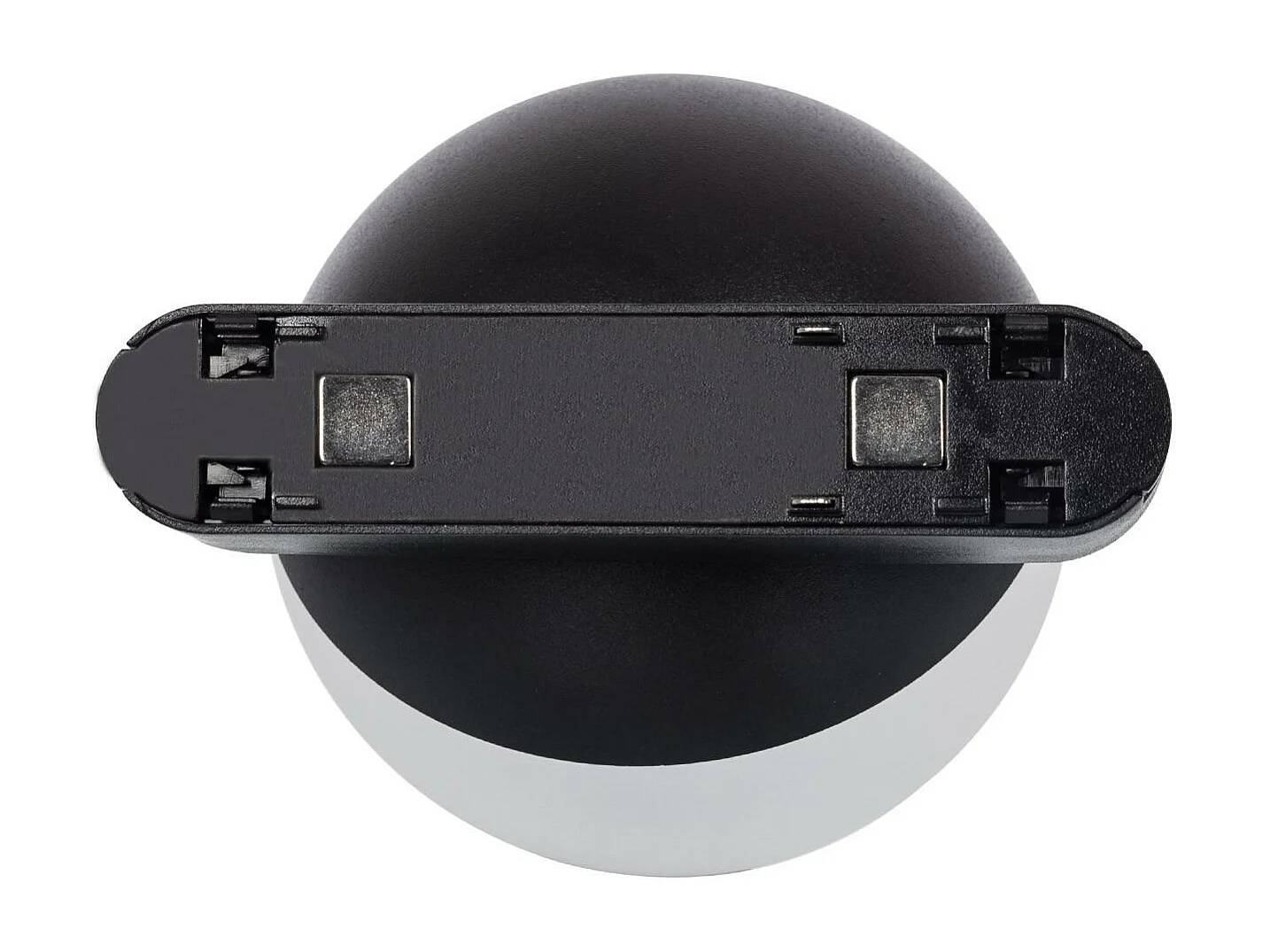 Spot LED sur Rail Magnétique 25mm Extra-Plat 10W 48V Ø100 mm Noir 4000K Blanc neutre