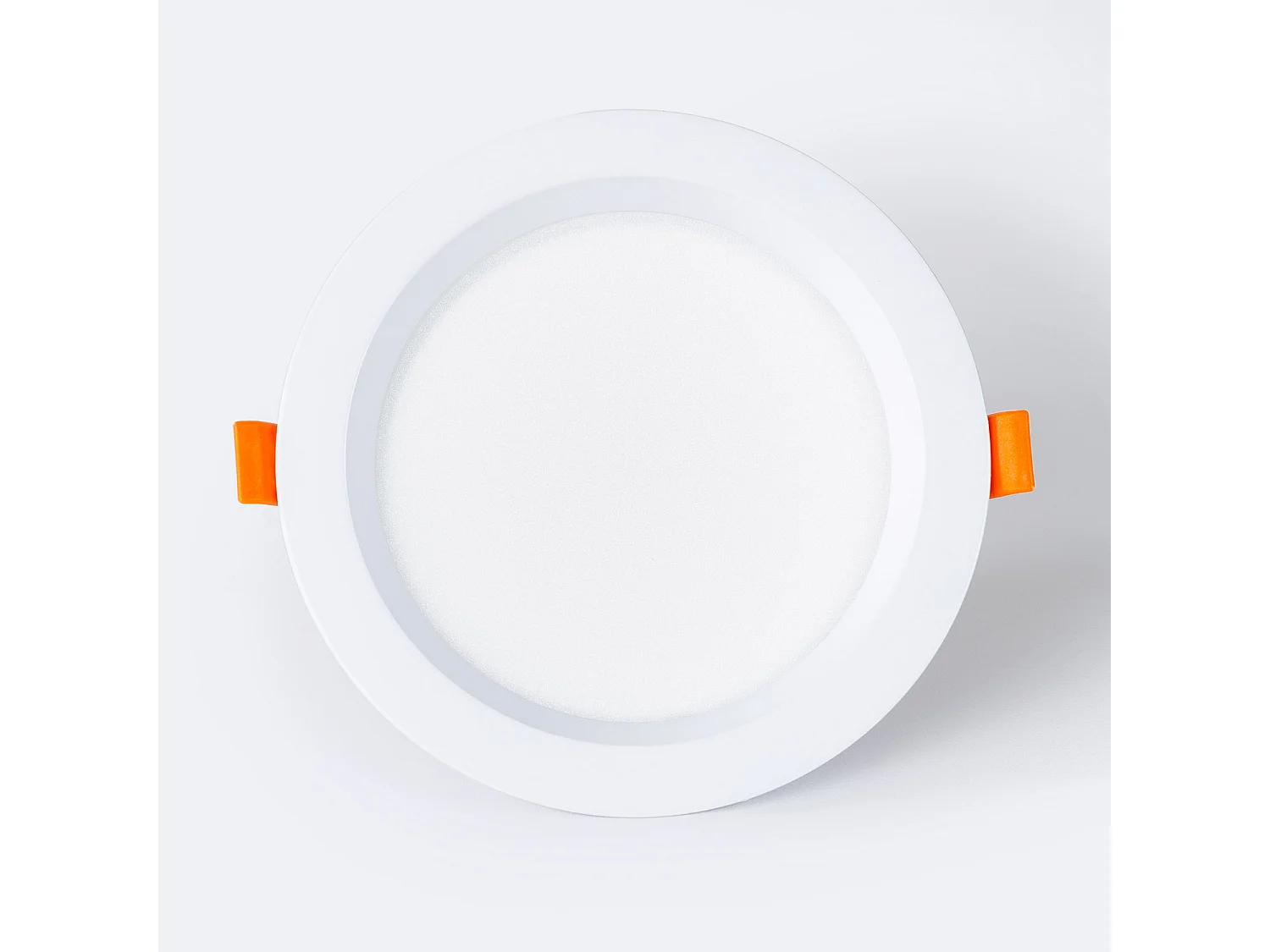 Downlight LED 12W Rond LUX CRI90 Coupe Ø 125 mm IP44 No Flicker 4000K Blanc neutre