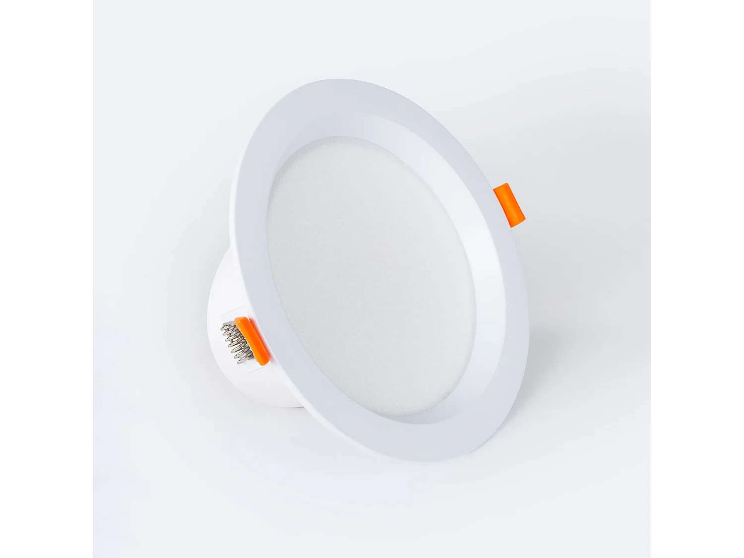 Downlight LED 12W Circolare LUX CRI90 Foro Ø 125 mm IP44 No Flicker 4000K Bianco Naturale