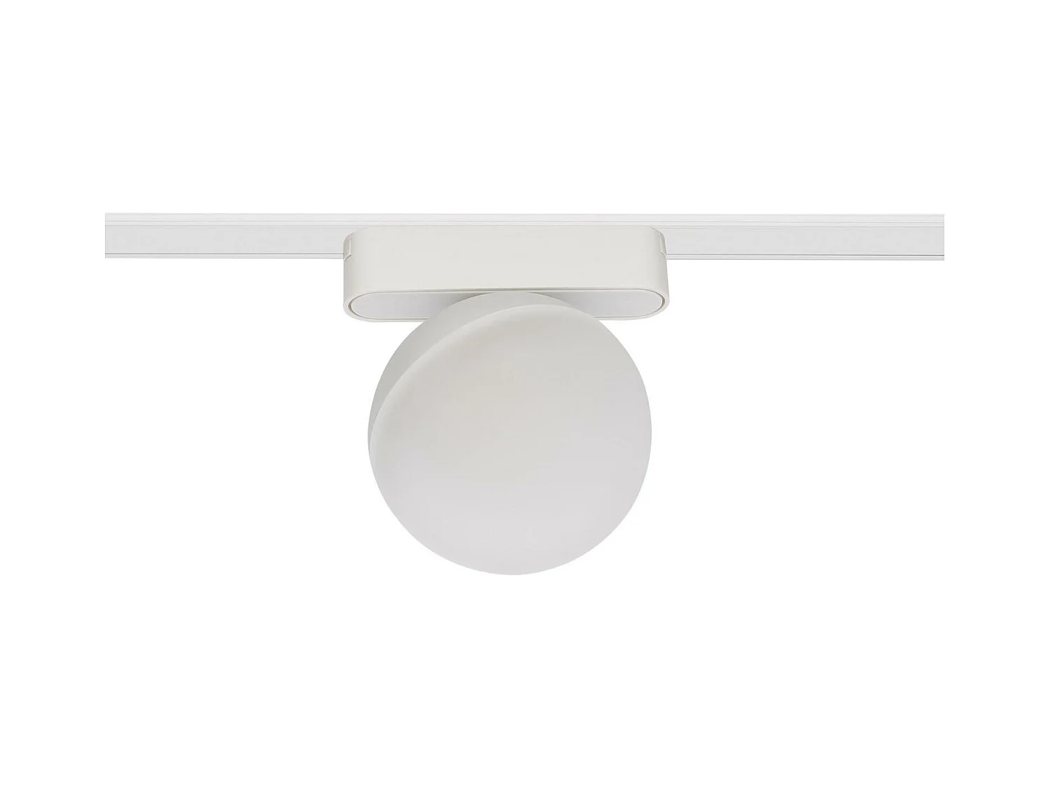 Spot LED sur Rail Magnétique 25mm Extra-Plat 10W 48V Ø100 mm Blanc 4000K Blanc neutre