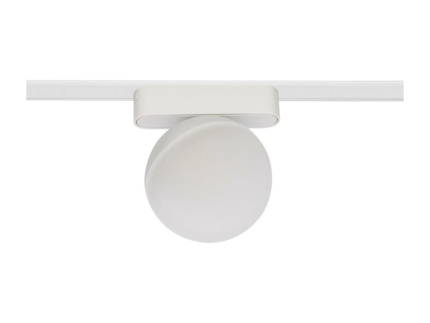 Spot LED sur Rail Magnétique 25mm Extra-Plat 10W 48V Ø100 mm Blanc 4000K Blanc neutre