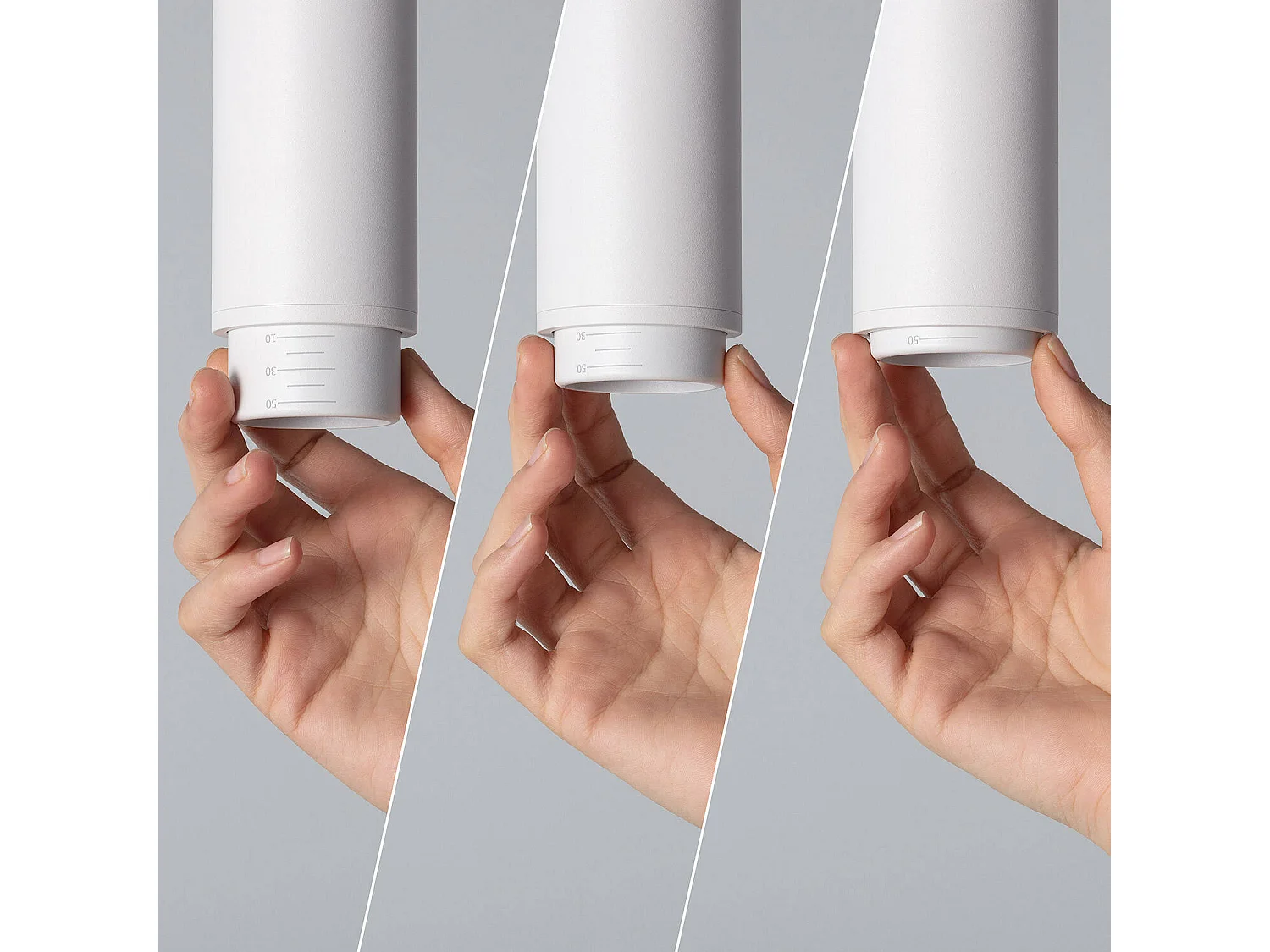 Suspension Aluminium Multiangle 10-50º pour Ampoule GU10 Blanc