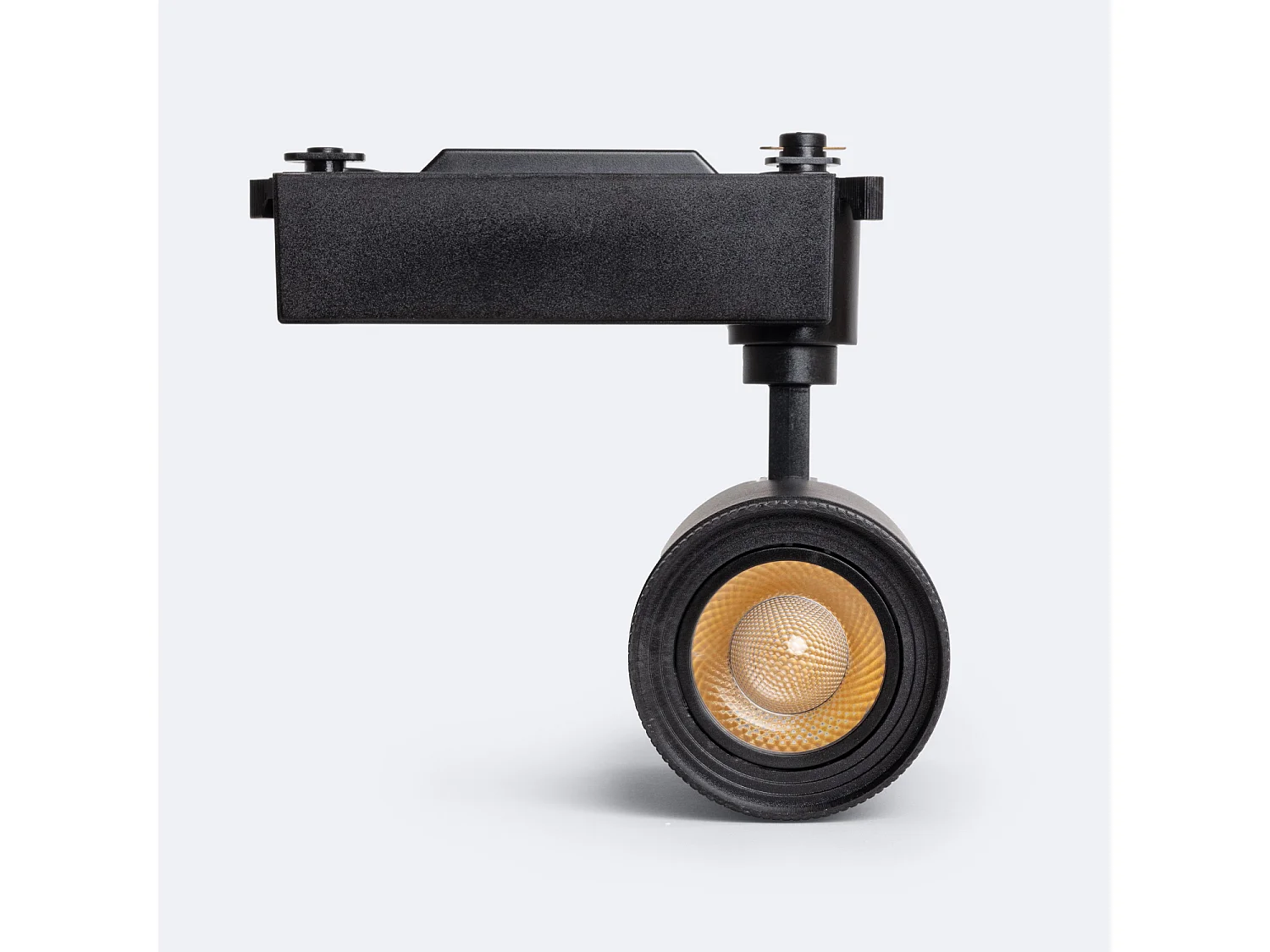 Spot LED sur Rail Monophasé 30W West Dimmable CCT Sélectionnable Multi-angle 15-60º Noir (3000K - 4000K - 6000K) Sélectionnable