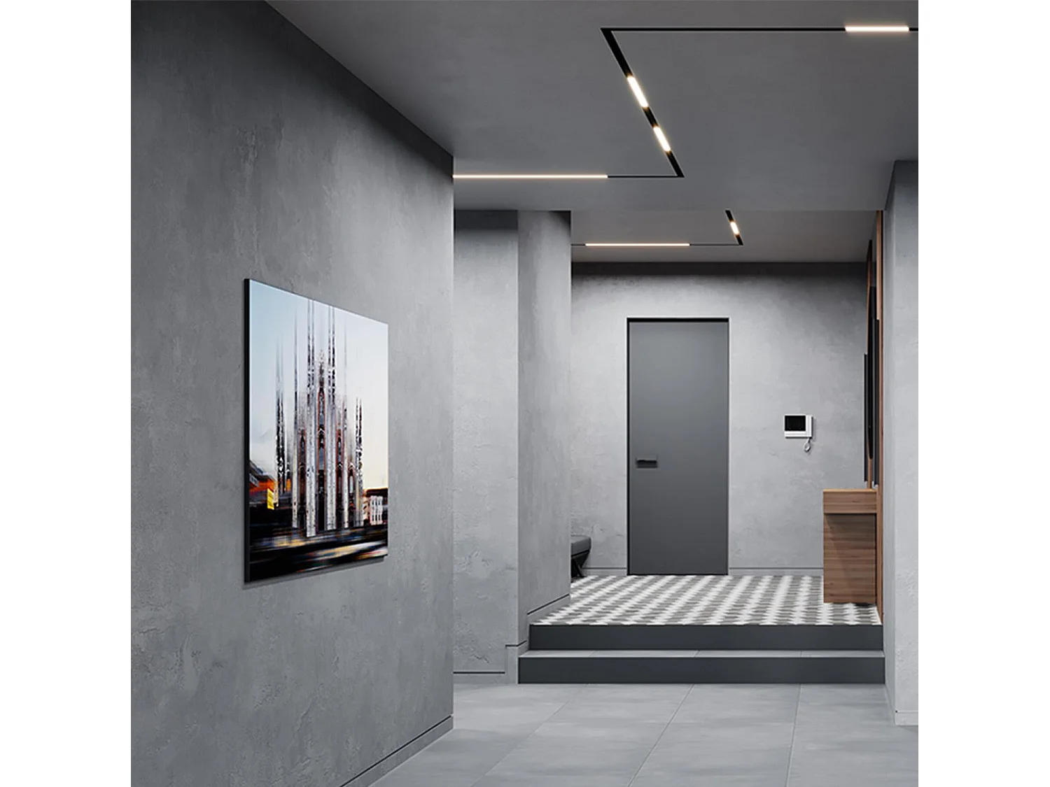 Spot Linéaire LED sur Rail Magnétique 20mm 15W Opal 48V 3000K Blanc chaud