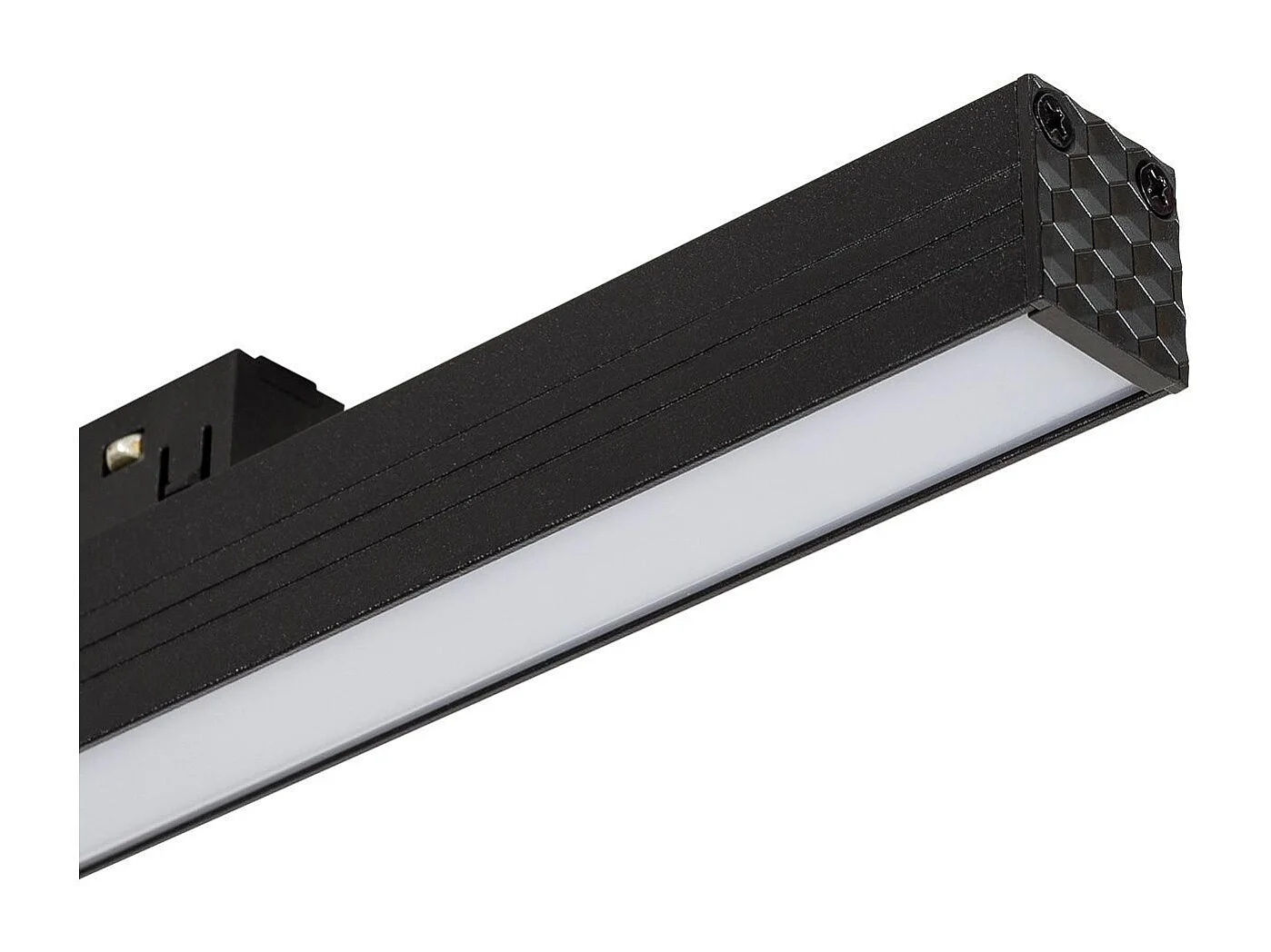 Spot Linéaire LED sur Rail Magnétique 20mm 15W Opal 48V 3000K Blanc chaud