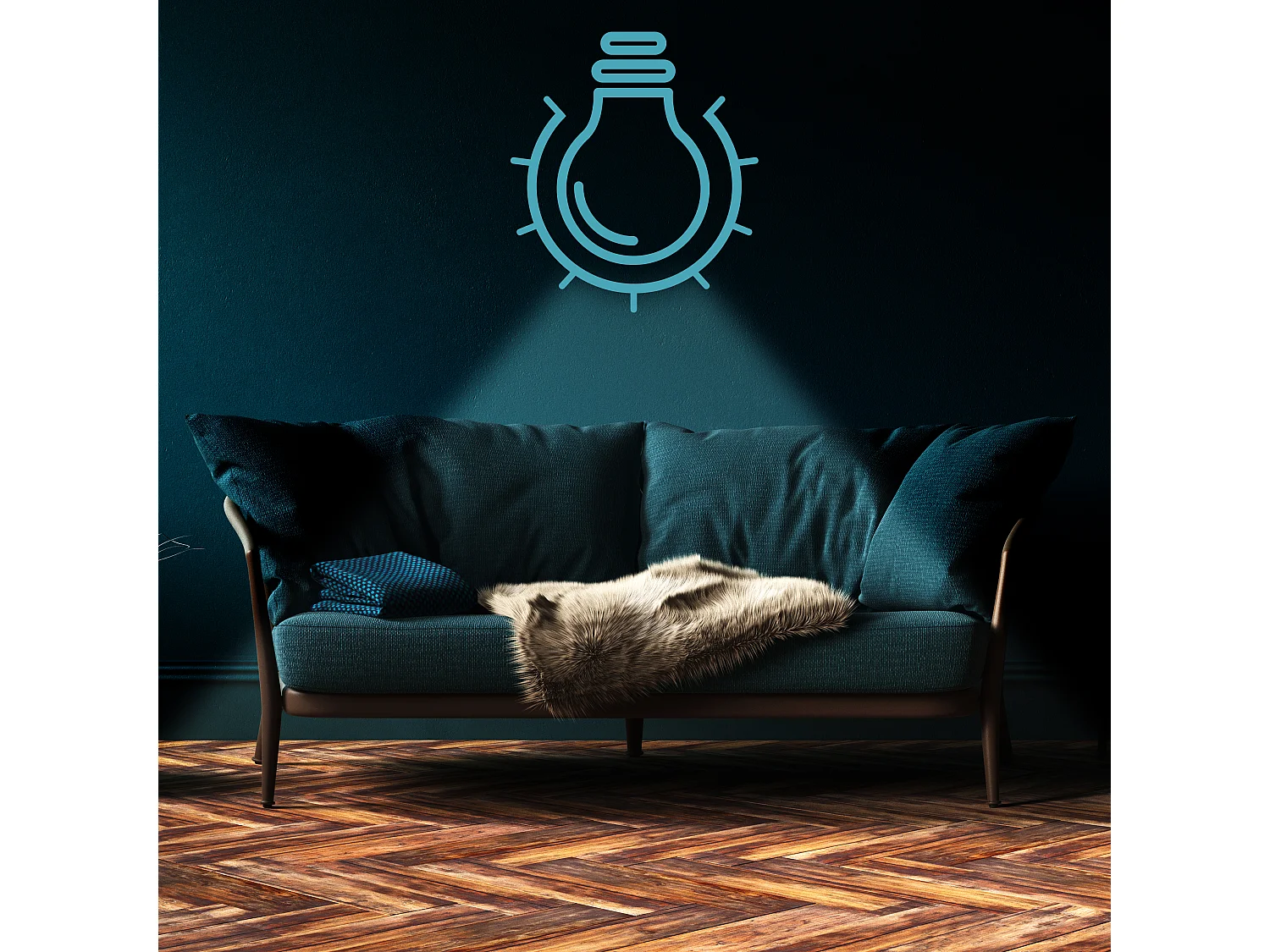 Foco Downlight LED 15W Circular COB CRI90 Corte Ø 90 mm Negro No Flicker 2700K Blanco Cálido