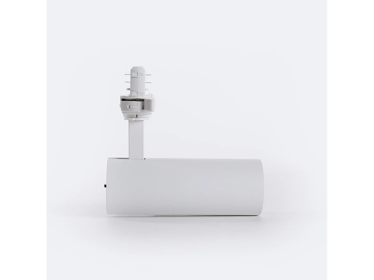 Spot LED sur Rail Triphasé 20W Carlo CCT Sélectionnable Blanc 4000K - 5000K - 6000K Sélectionnable