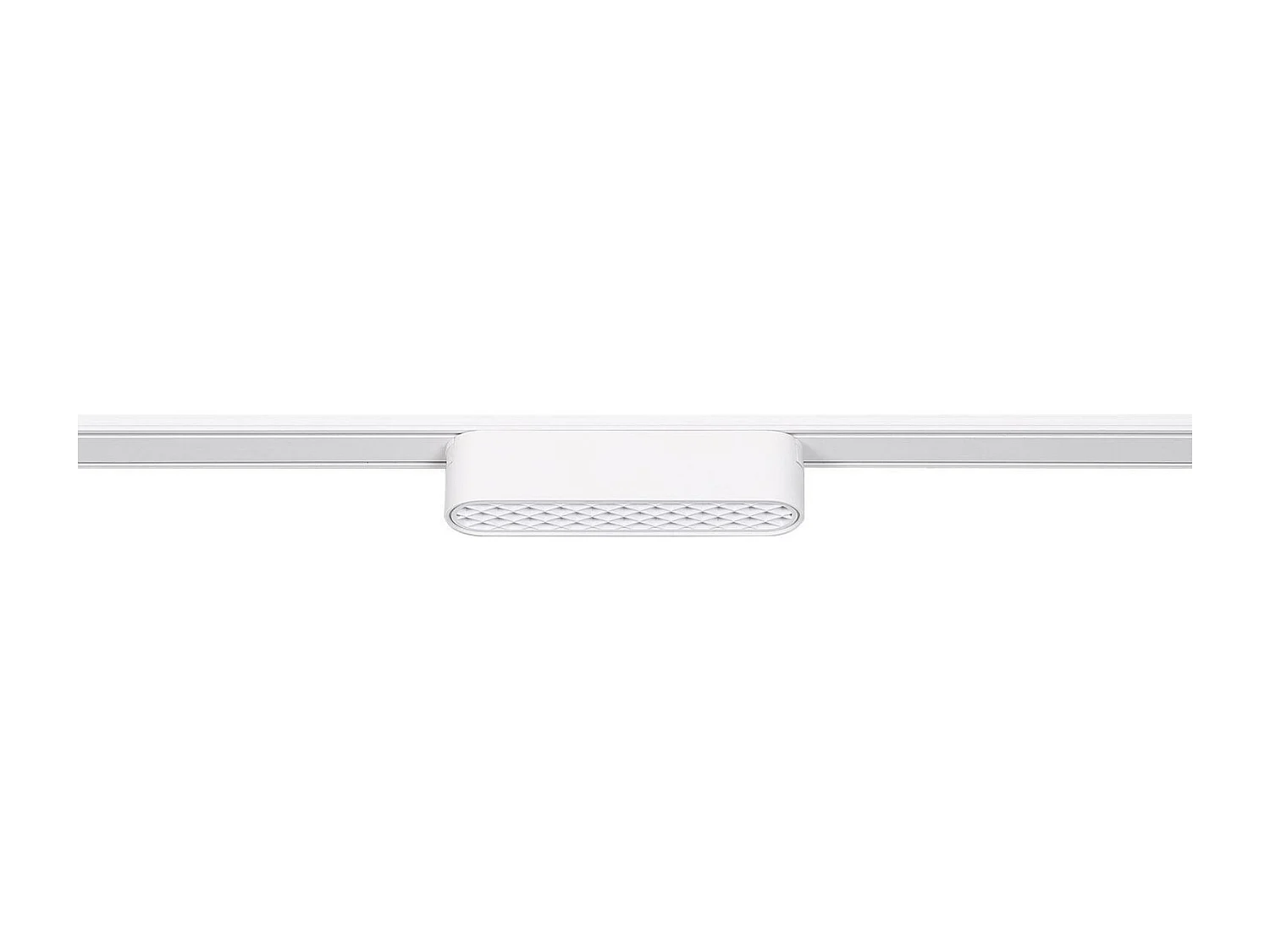 Spot Linéaire LED sur Rail Magnétique 25mm Extra-Plat 6W 48V Blanc Grid 120mm 4000K Blanc neutre