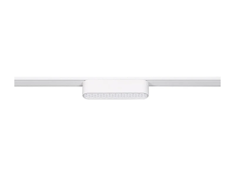 Spot Linéaire LED sur Rail Magnétique 25mm Extra-Plat 6W 48V Blanc Grid 120mm 4000K Blanc neutre