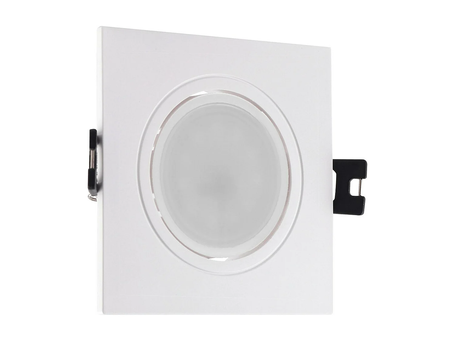 Pack de 3 Spots Downlight GU10 6W Coupe Ø 75-85mm No Flicker 4000K Blanc neutre