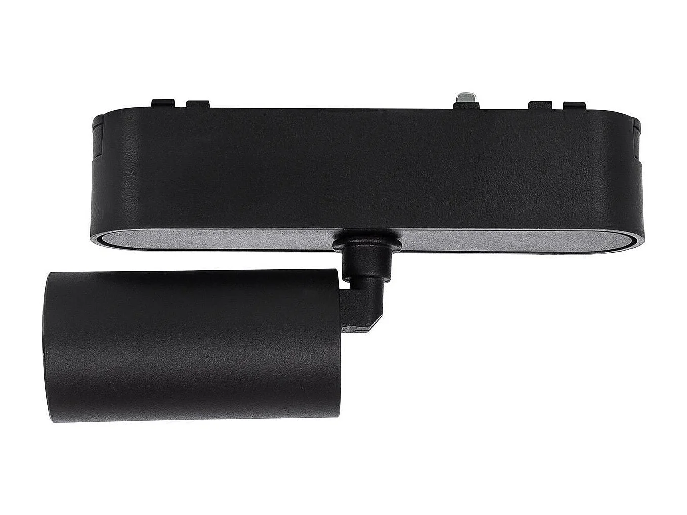 Spot LED sur Rail Magnétique 25mm Extra-Plat 5W 48V Noir 2700K Blanc chaud