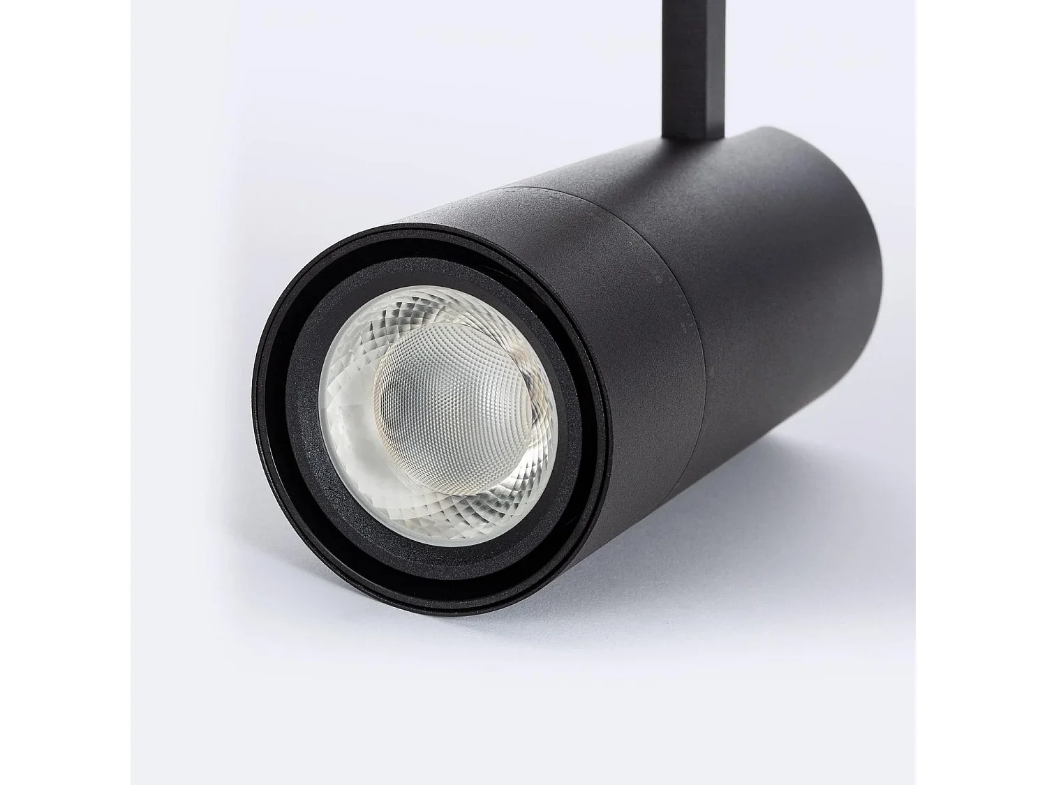 Spot LED sur Rail Triphasé 30W Wild CCT Sélectionnable Multiangle 24-60º Noir