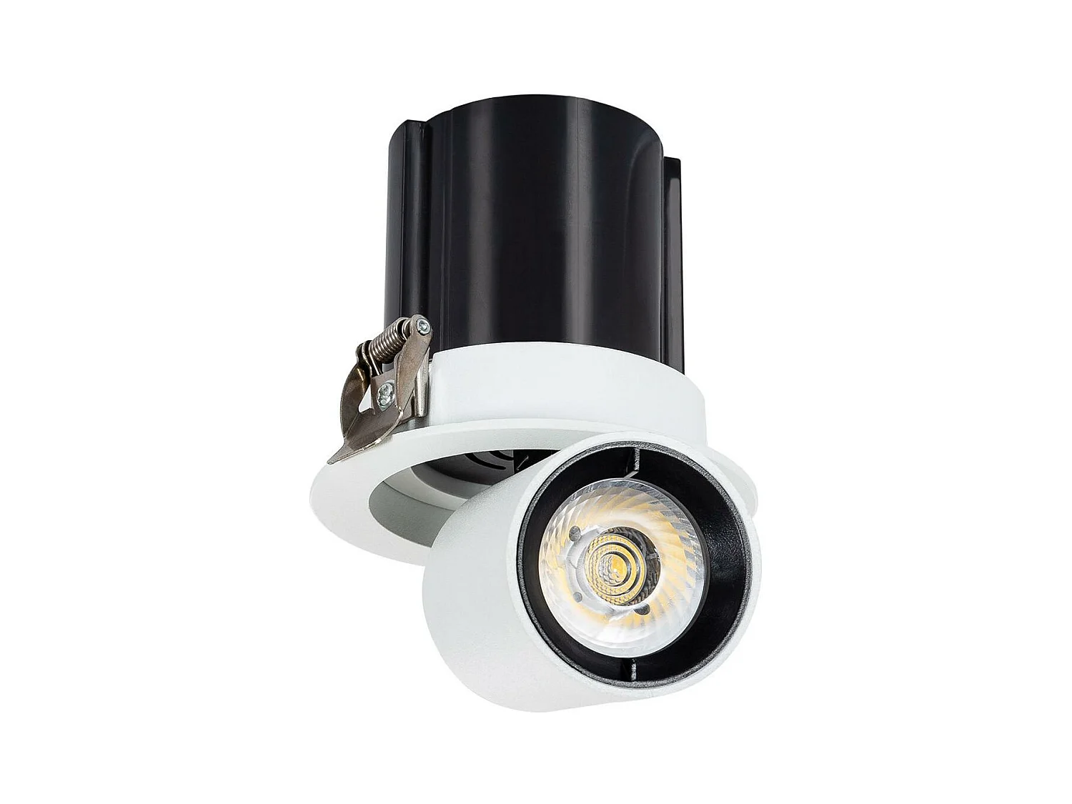Spot Downlight LED 12W Rond Amovible LIFUD Coupe Ø 75mm Blanc Froid  6000K
