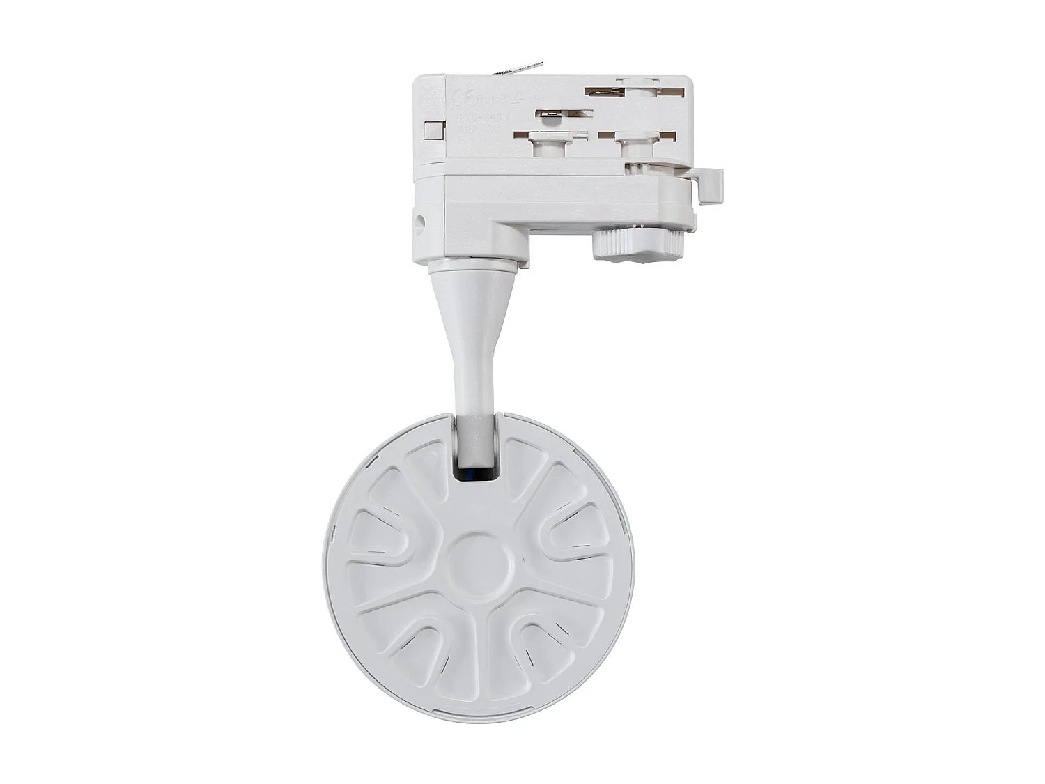 Spot LED sur Rail Triphasé 30W Vulcan Blanc 4000K Blanc neutre