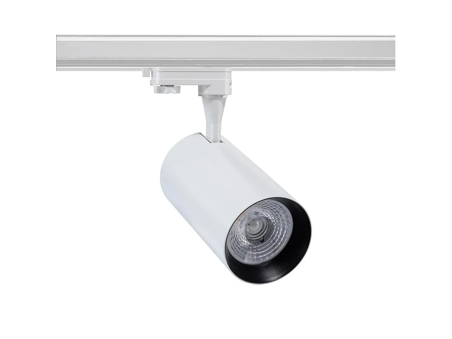 Spot LED sur Rail Triphasé 30W Vulcan Blanc 4000K Blanc neutre