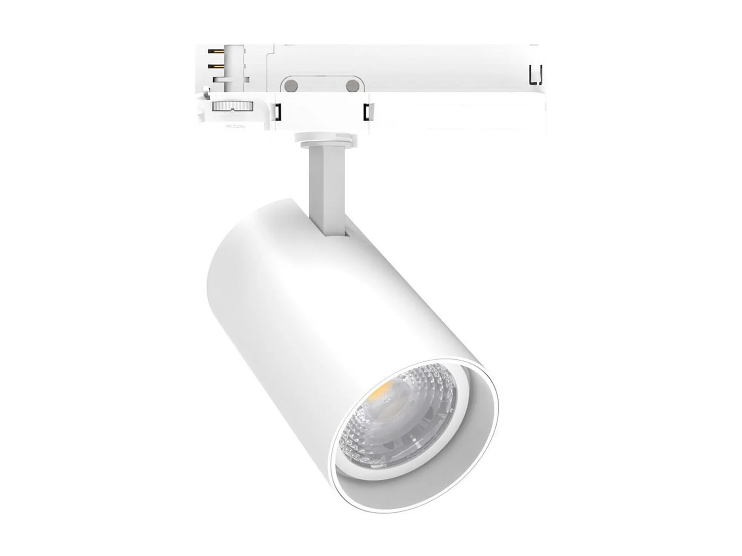 Spot LED sur Rail Triphasé 30W Fasano Dimmable DALI Blanc 4000K Blanc neutre