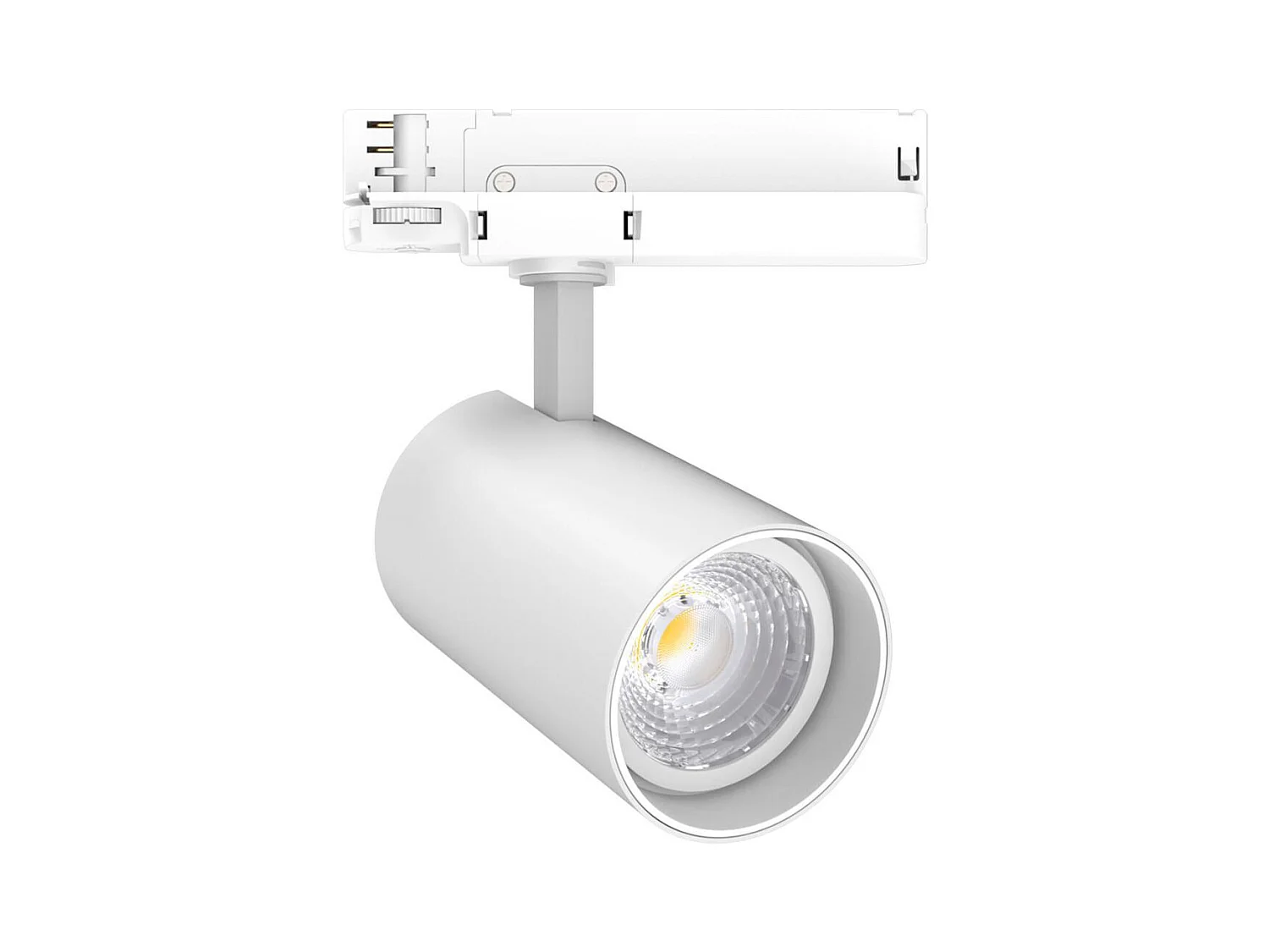 Spot LED sur Rail Triphasé 30W Fasano Dimmable DALI Blanc 4000K Blanc neutre