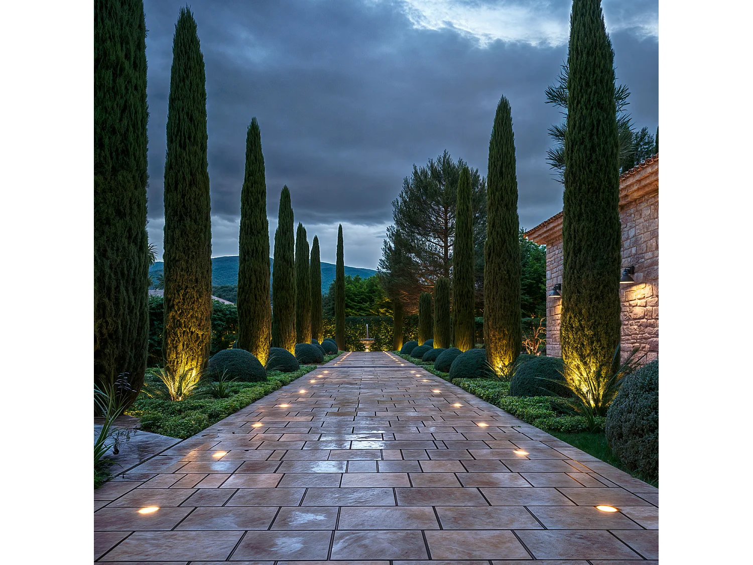 Foco Exterior LED Empotrable Suelo 12V DC Clarion 4000K Blanco Neutro