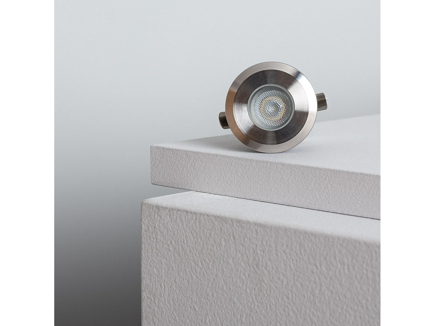 Foco Exterior LED Empotrable Suelo 12V DC Clarion 4000K Blanco Neutro