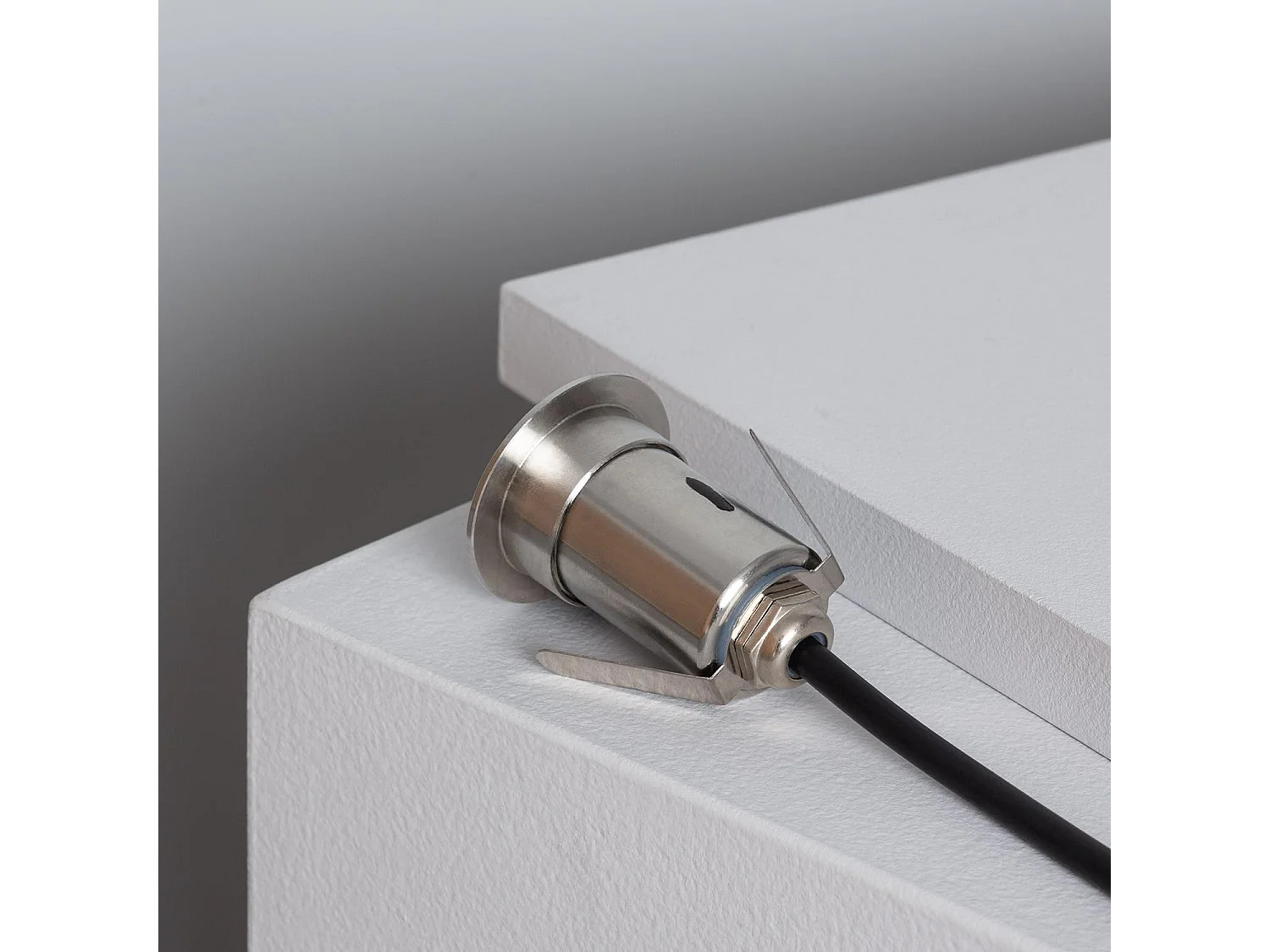 Foco Exterior LED Empotrable Suelo 12V DC Clarion 4000K Blanco Neutro