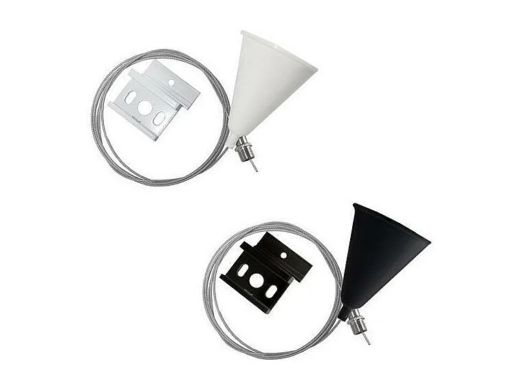 Kit de Suspension pour Rail Monophasé UltraPower Blanc