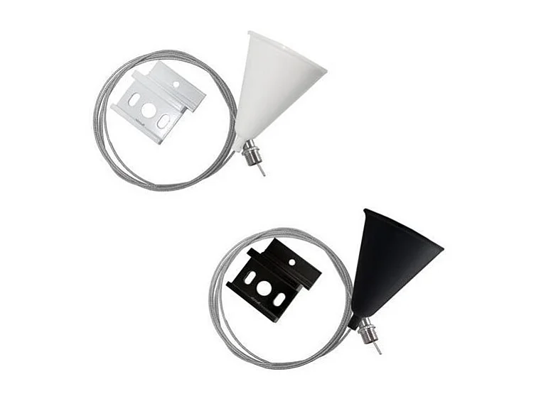 Kit de Suspension pour Rail Monophasé UltraPower Blanc