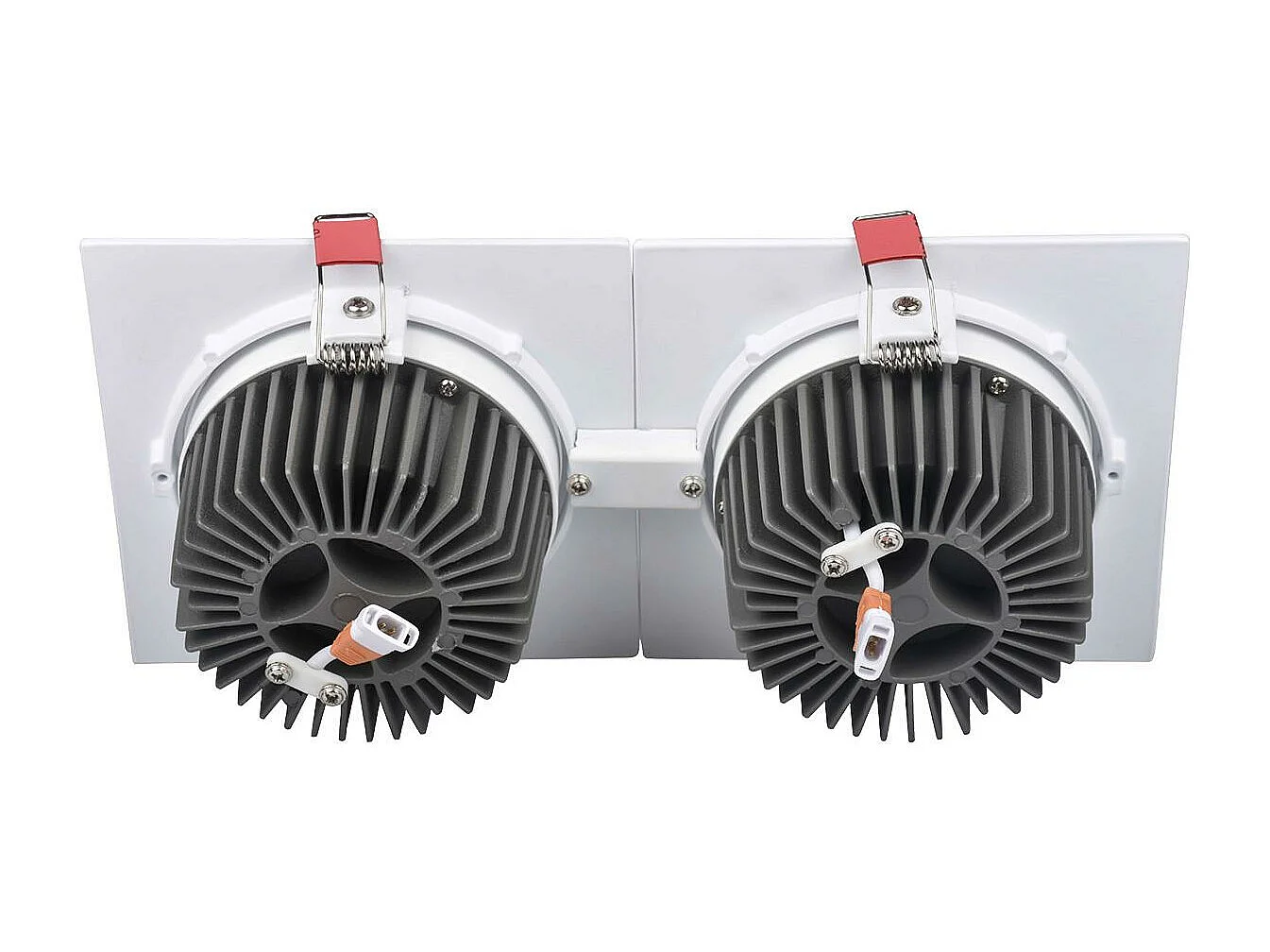 Spot Downlight LED 10W Rectangulaire Madison Coupe 165x75 mm 3000K Blanc chaud