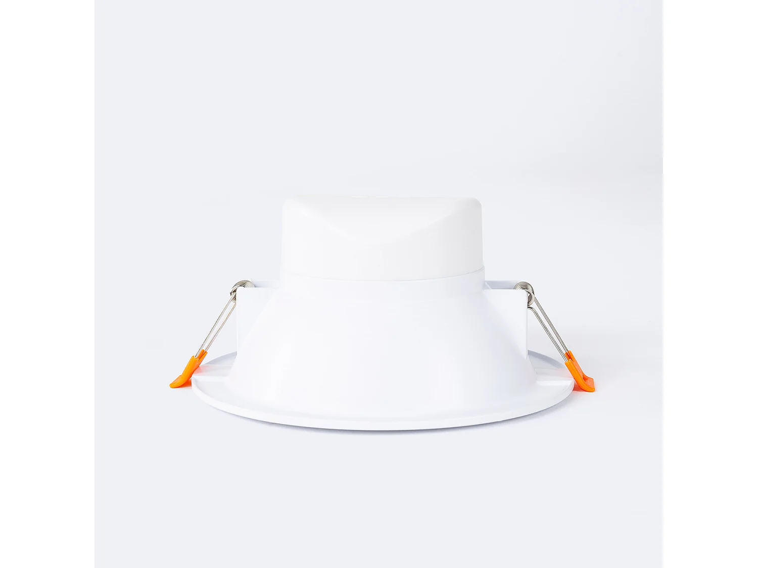 Downlight LED 12W Rond LUX CRI90 Coupe Ø 125 mm IP44 No Flicker 2700K Blanc chaud