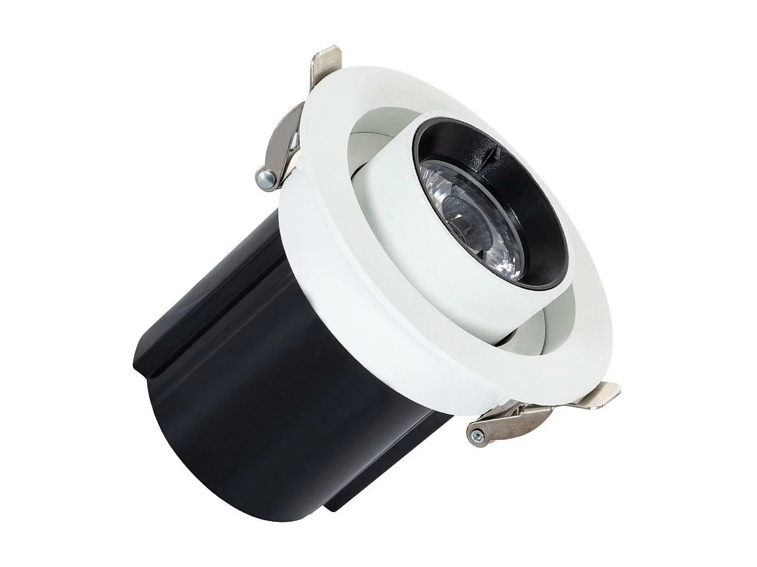 Spot Downlight LED 12W Rond Amovible LIFUD Coupe Ø 75mm Blanc Neutre  4000K