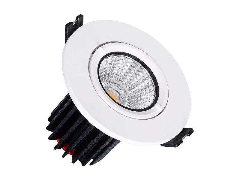 Spot Downlight LED Rond 10W LIFUD Coupe Ø 70 mm 4000K 38º Blanc neutre