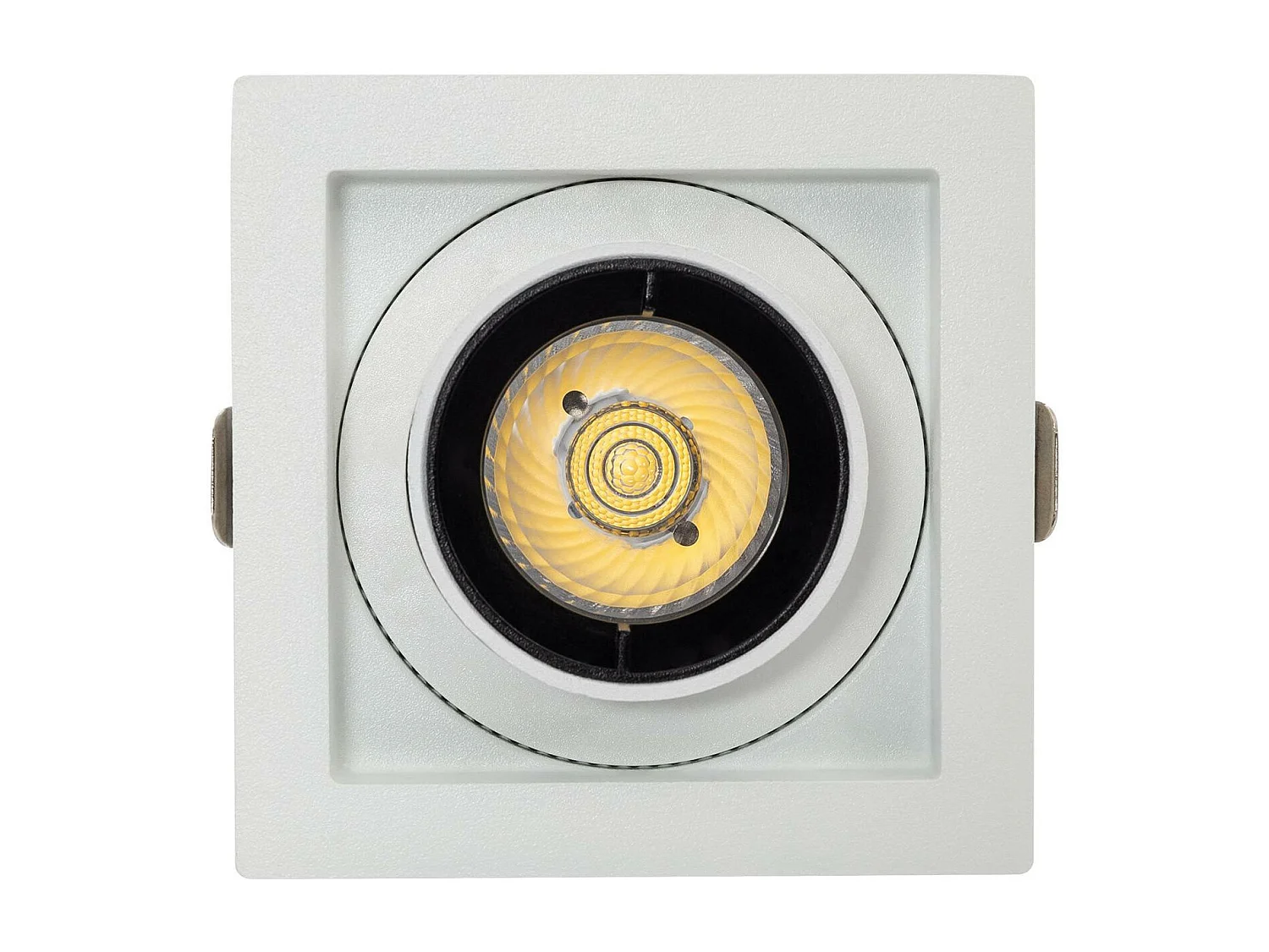 Spot Downlight LED 12W Carrée Amovible LIFUD Coupe 80x80 mm Blanc Neutre  4000K