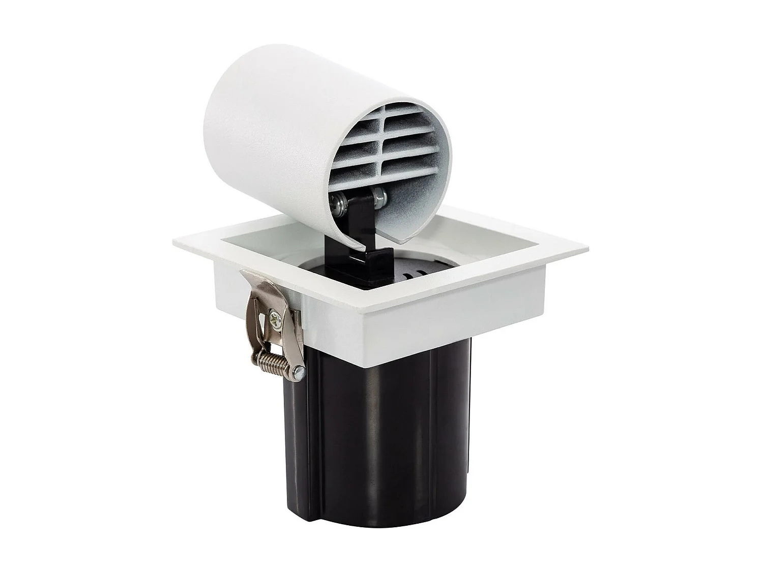 Spot Downlight LED 12W Carrée Amovible LIFUD Coupe 80x80 mm Blanc Neutre  4000K