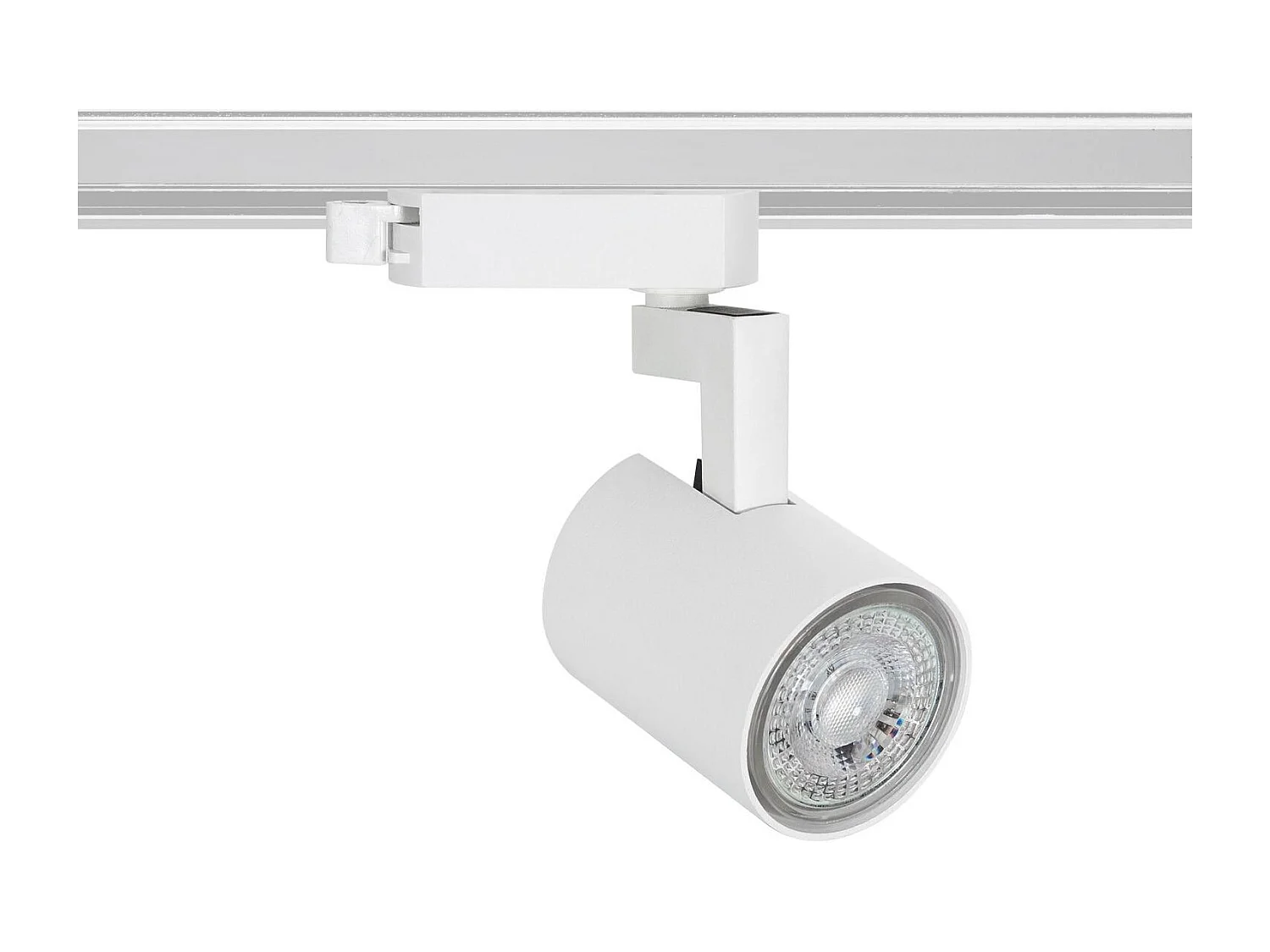 Spot à Douille sur Rail Monophasé Jiuk à Ampoule GU10  Blanc