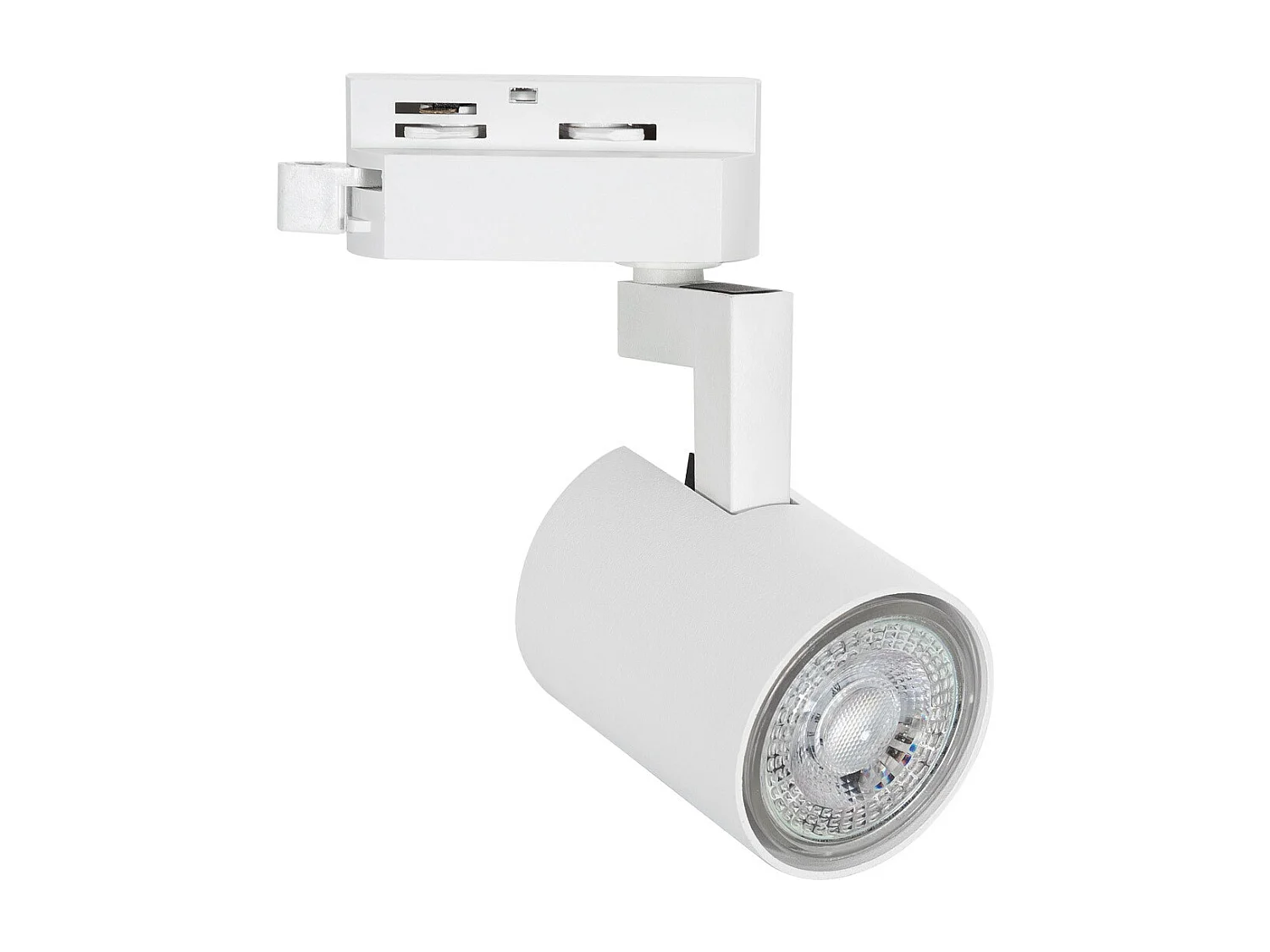 Spot à Douille sur Rail Monophasé Jiuk à Ampoule GU10  Blanc