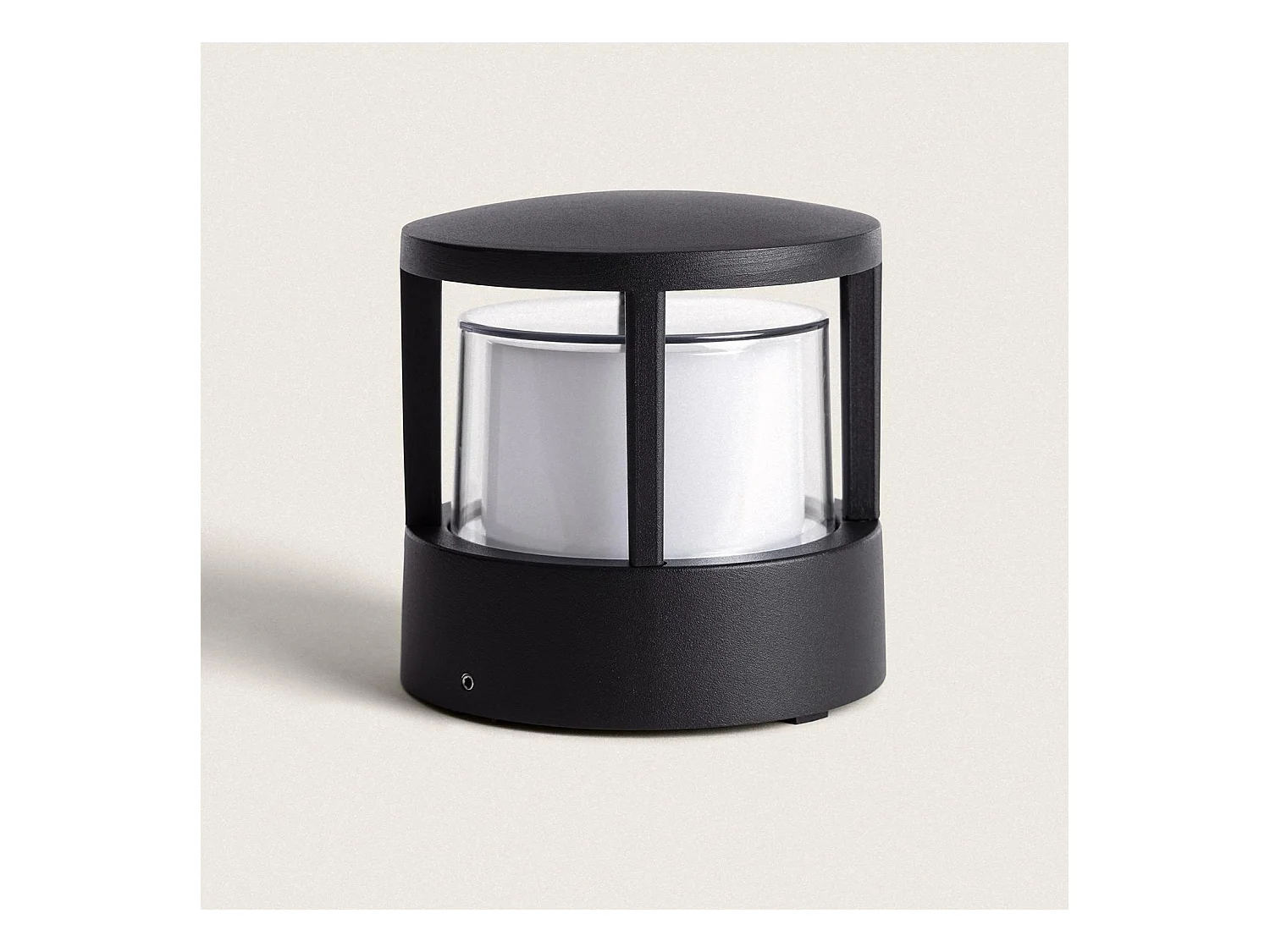 Balise LED Extérieure 5W Aluminium 11cm Visby Noir