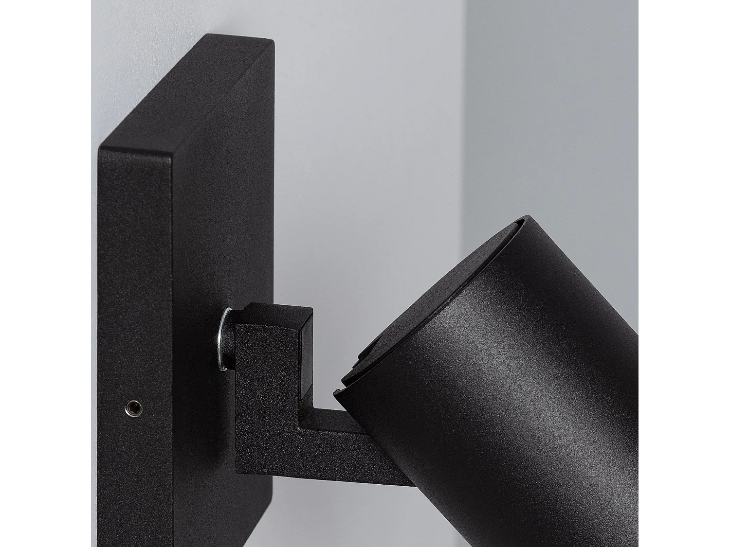 Spot à Douille en Saillie Orientable Aluminium Gylu à Ampoule GU10  Noir