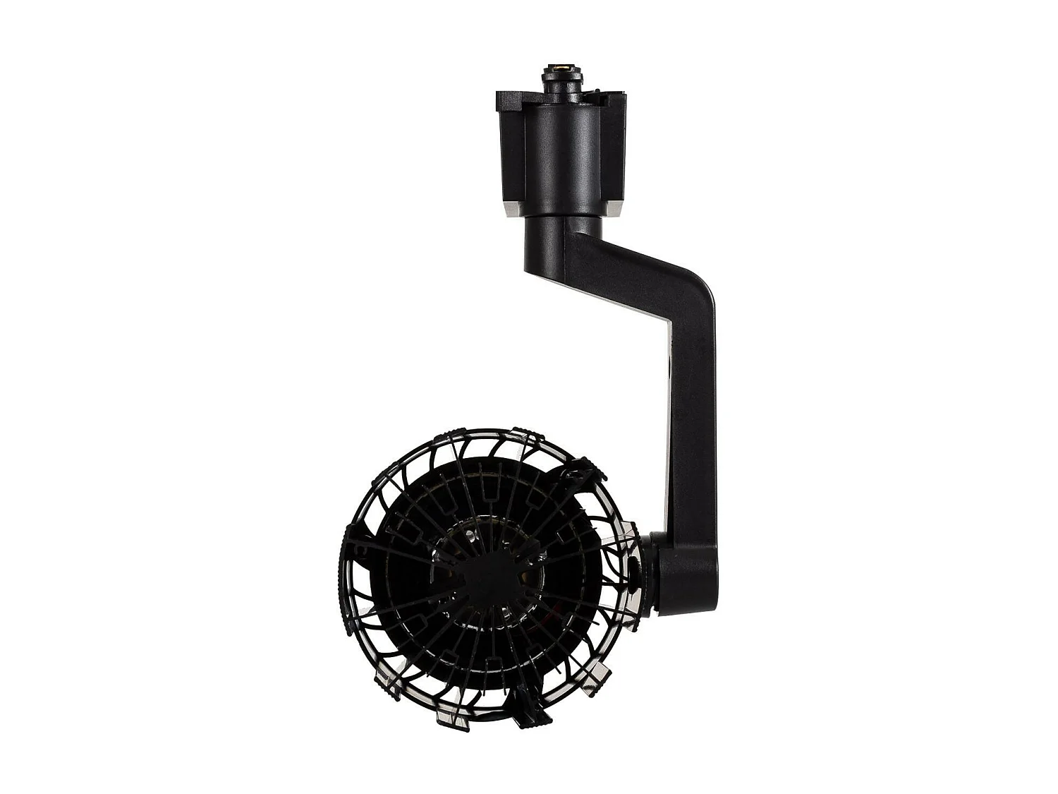 Spot LED sur Rail Monophasé 30W Dora Noir 5000K Blanc froid