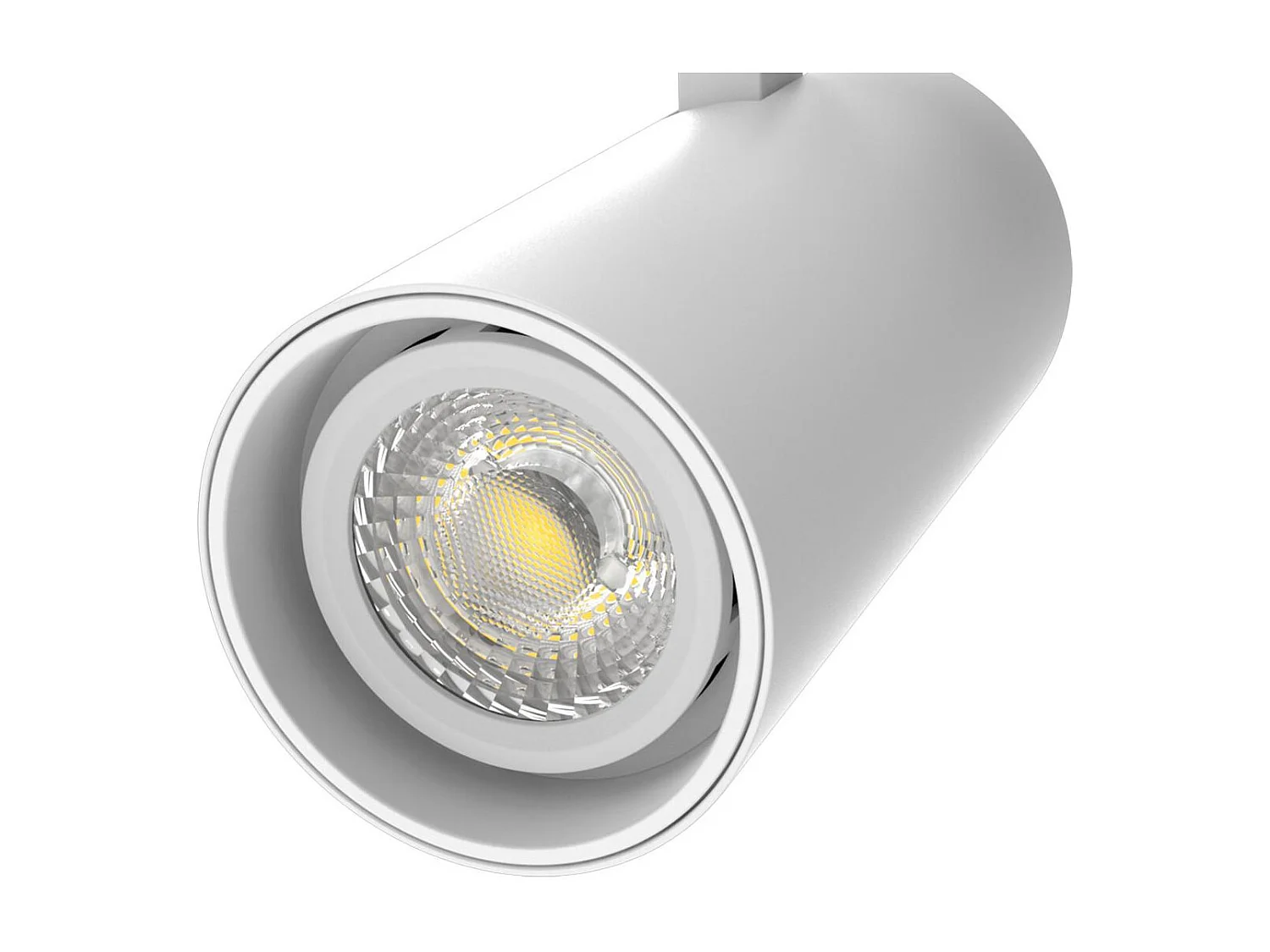Spot LED sur Rail Triphasé 20W Fasano Dimmable CCT Blanc 3200K Blanc chaud