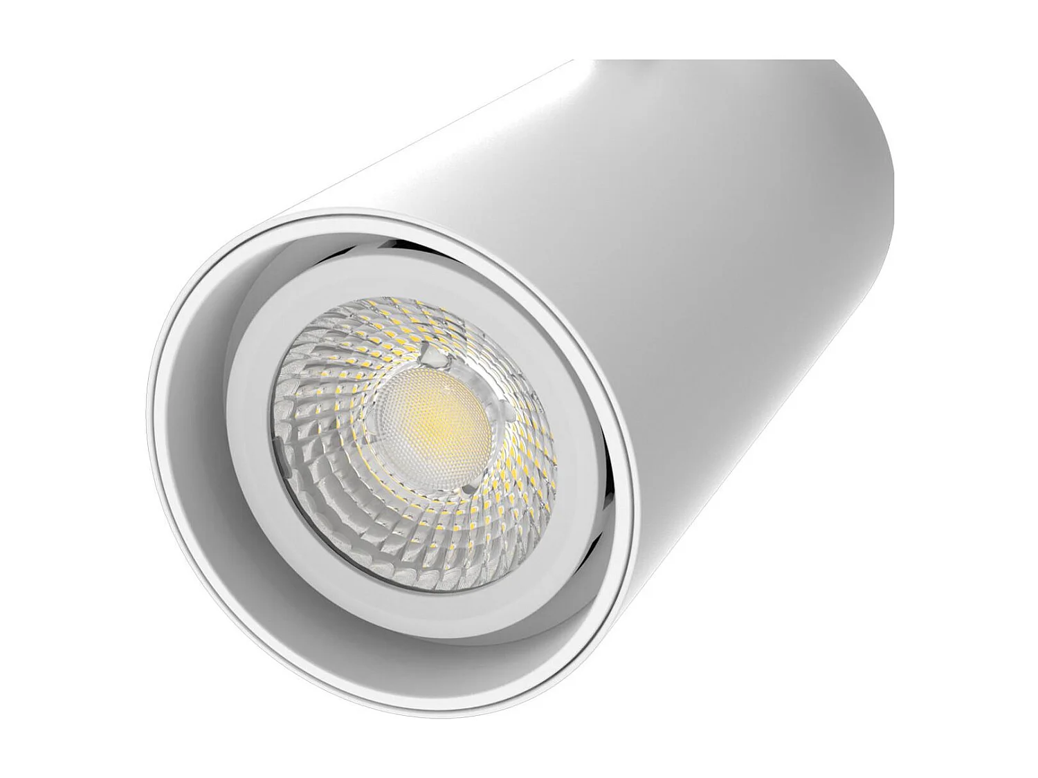 Spot LED sur Rail Triphasé 20W Fasano Dimmable CCT Blanc 3200K Blanc chaud