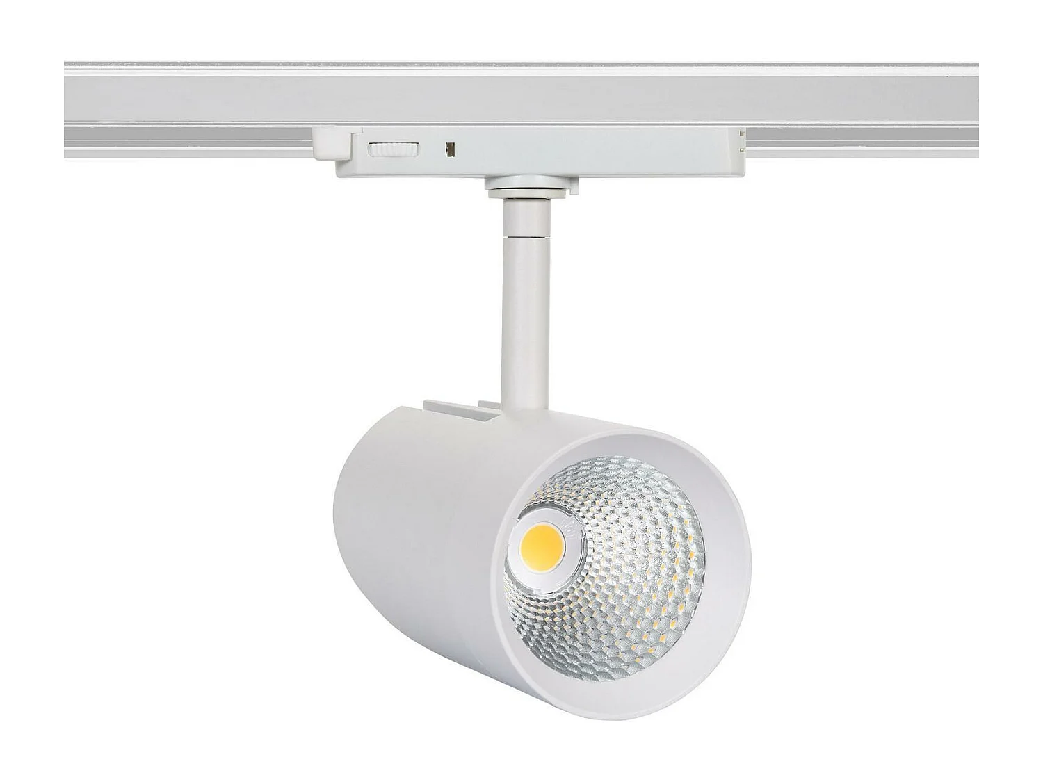 Spot LED sur Rail Triphasé 30W Fuji Blanc 4000K Blanc neutre