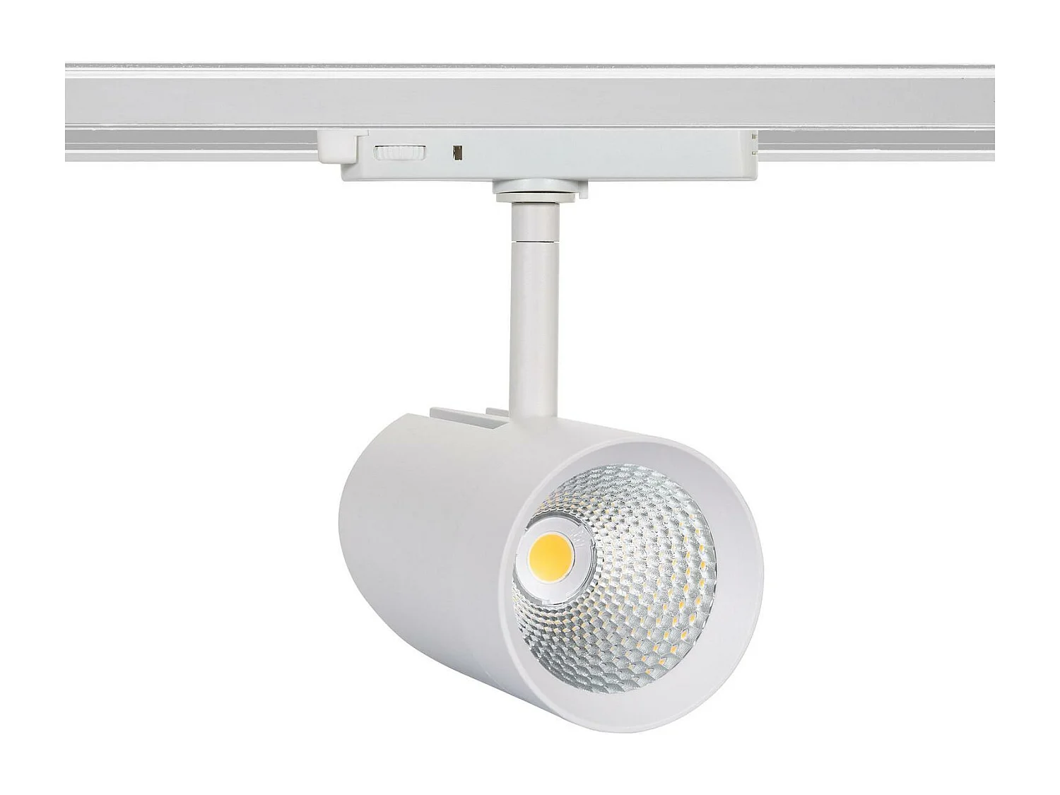 Spot LED sur Rail Triphasé 30W Fuji Blanc 4000K Blanc neutre