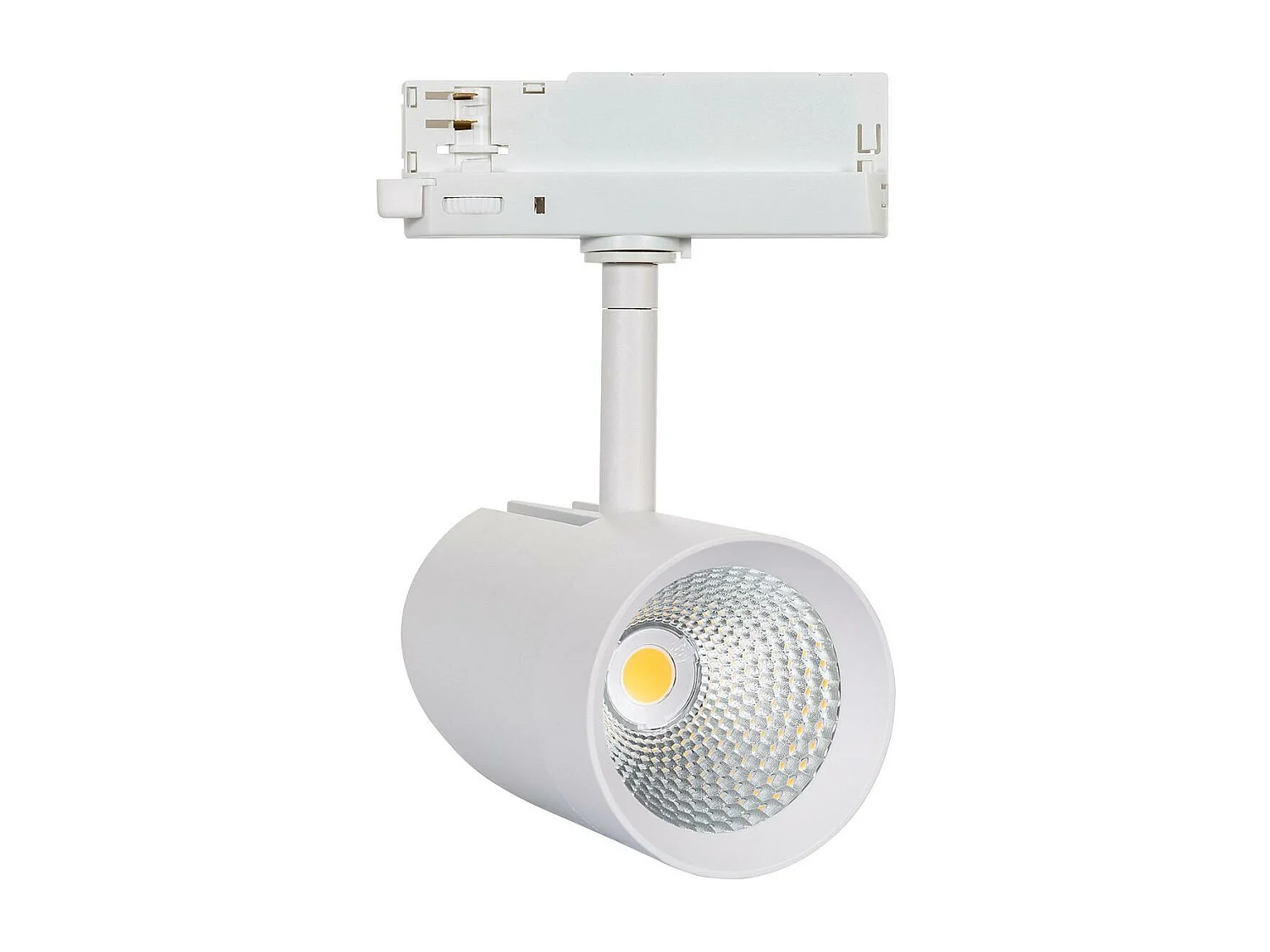 Spot LED sur Rail Triphasé 30W Fuji Blanc 4000K Blanc neutre