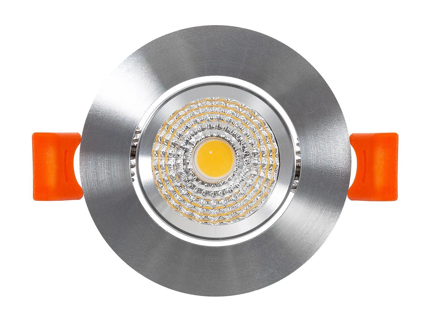 Foco Downlight LED 5W Circular COB CRI90 Corte Ø 55 mm Silver No Flicker 4000K Blanco Neutro