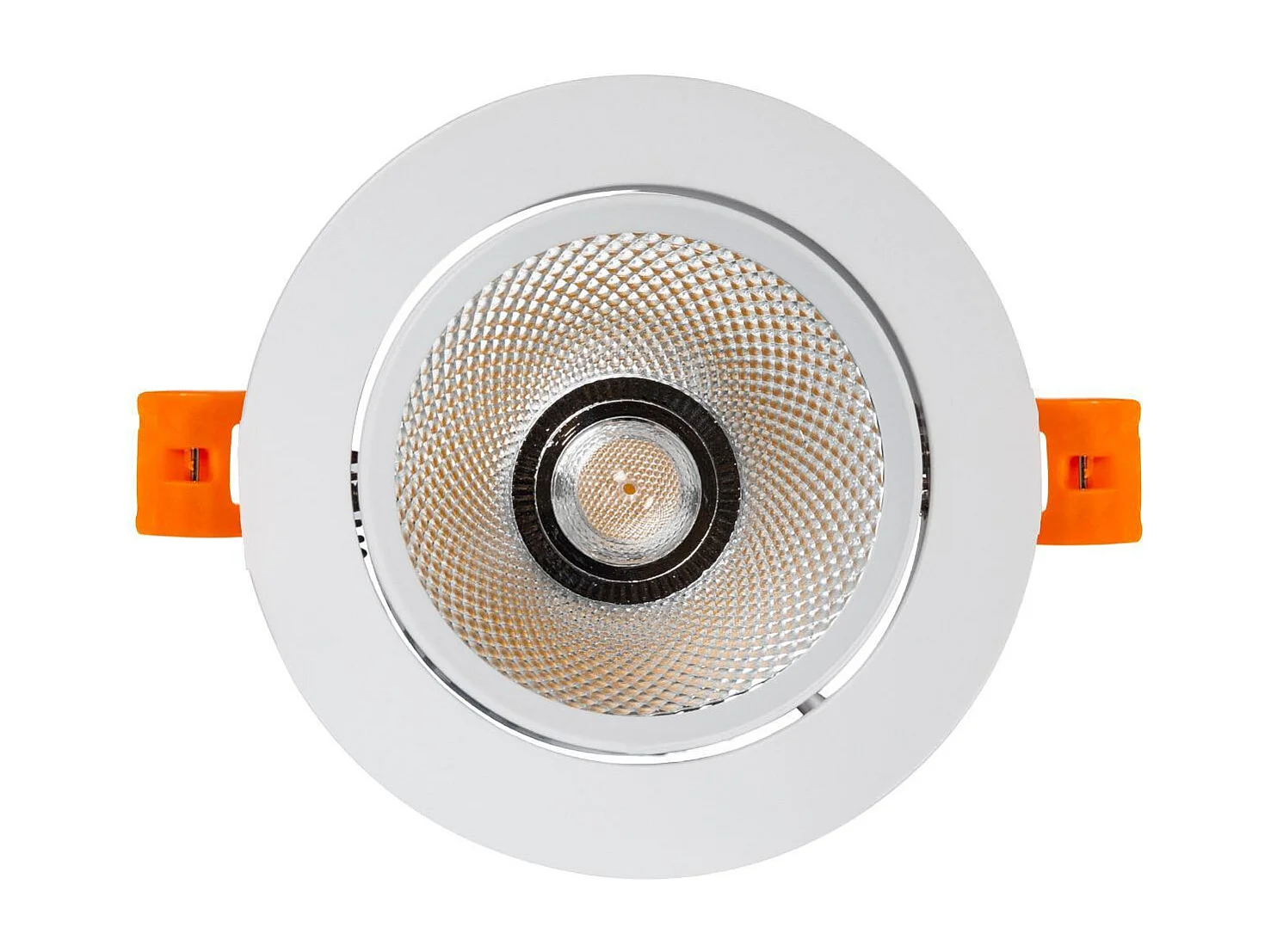 Downlight LED 15W Circolare COB CRI90 Foro Ø 90mm No Flicker 4000K Bianco Naturale