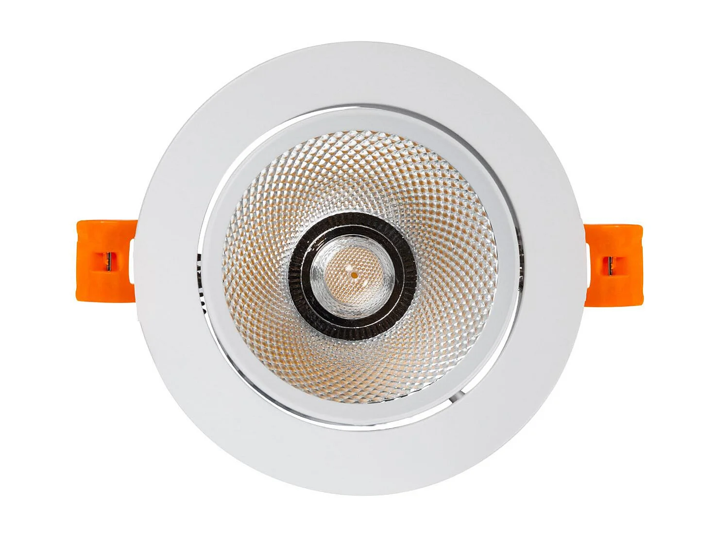 Spot Downlight LED 15W Rond COB CRI90 Coupe Ø 90 mm No Flicker 4000K Blanc neutre