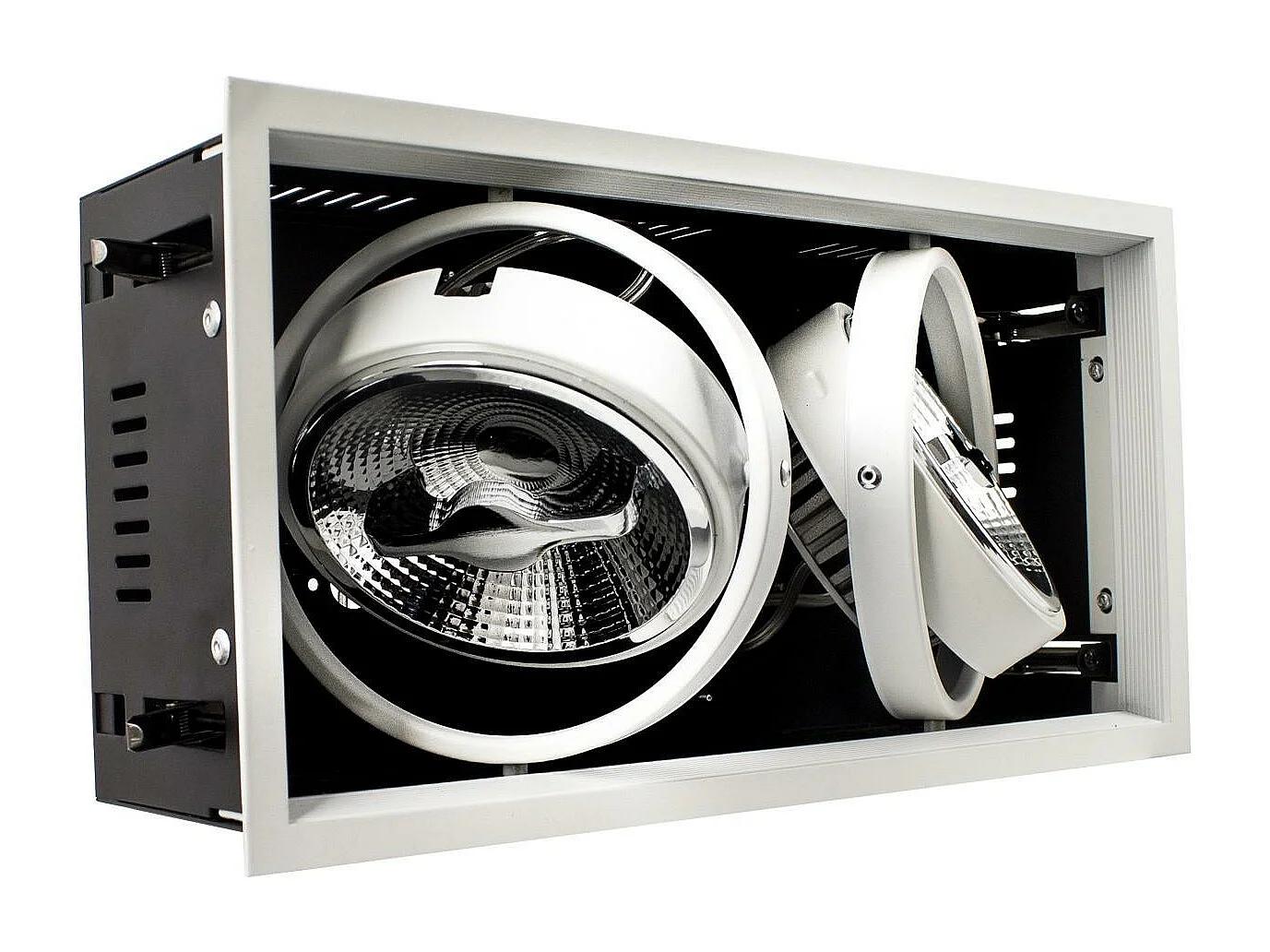 Foco Downlight LED 30W Regulable Kardan AR111 Corte 315x165 mm No Flicker 4000K Blanco Neutro