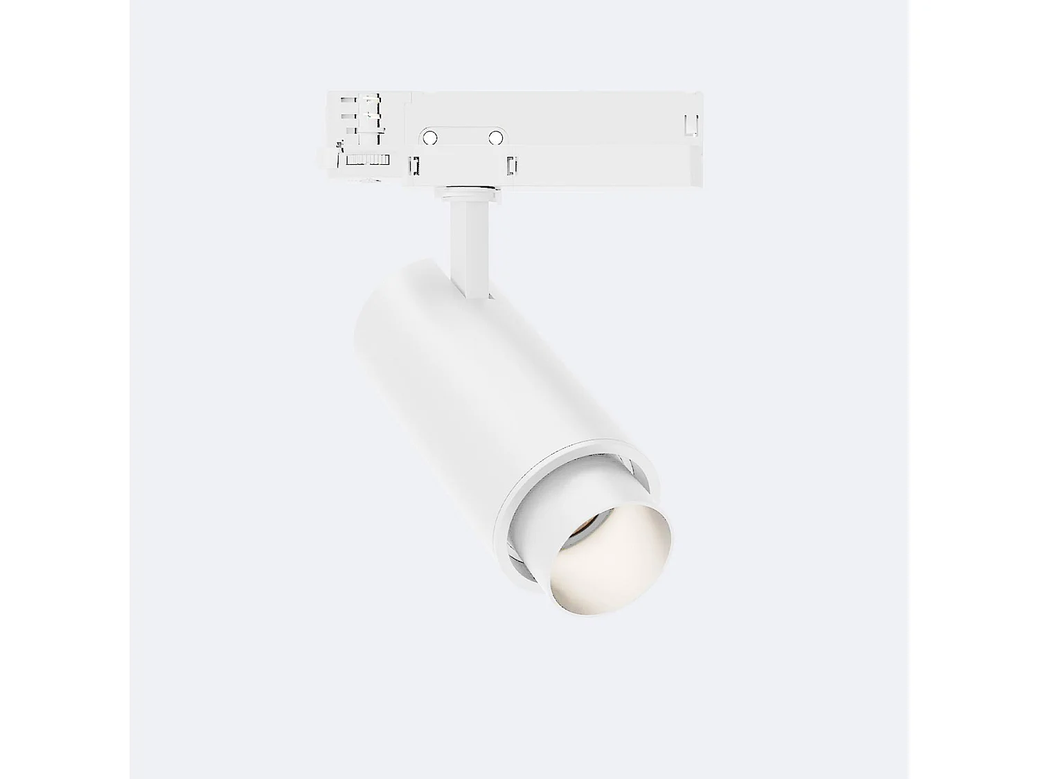 Spot LED Fasano Cylindre 20W pour Rail Triphasé Dimmable Blanc 4000K Blanc neutre