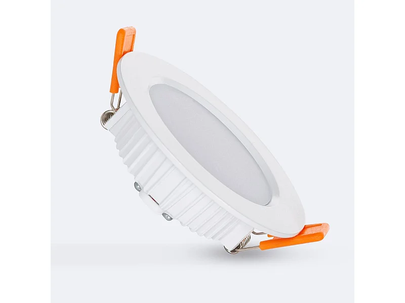Downlight LED 10W Rond  Aero 110 lm/W LIFUD Coupe Ø 80 mm Blanc neutre  4000K