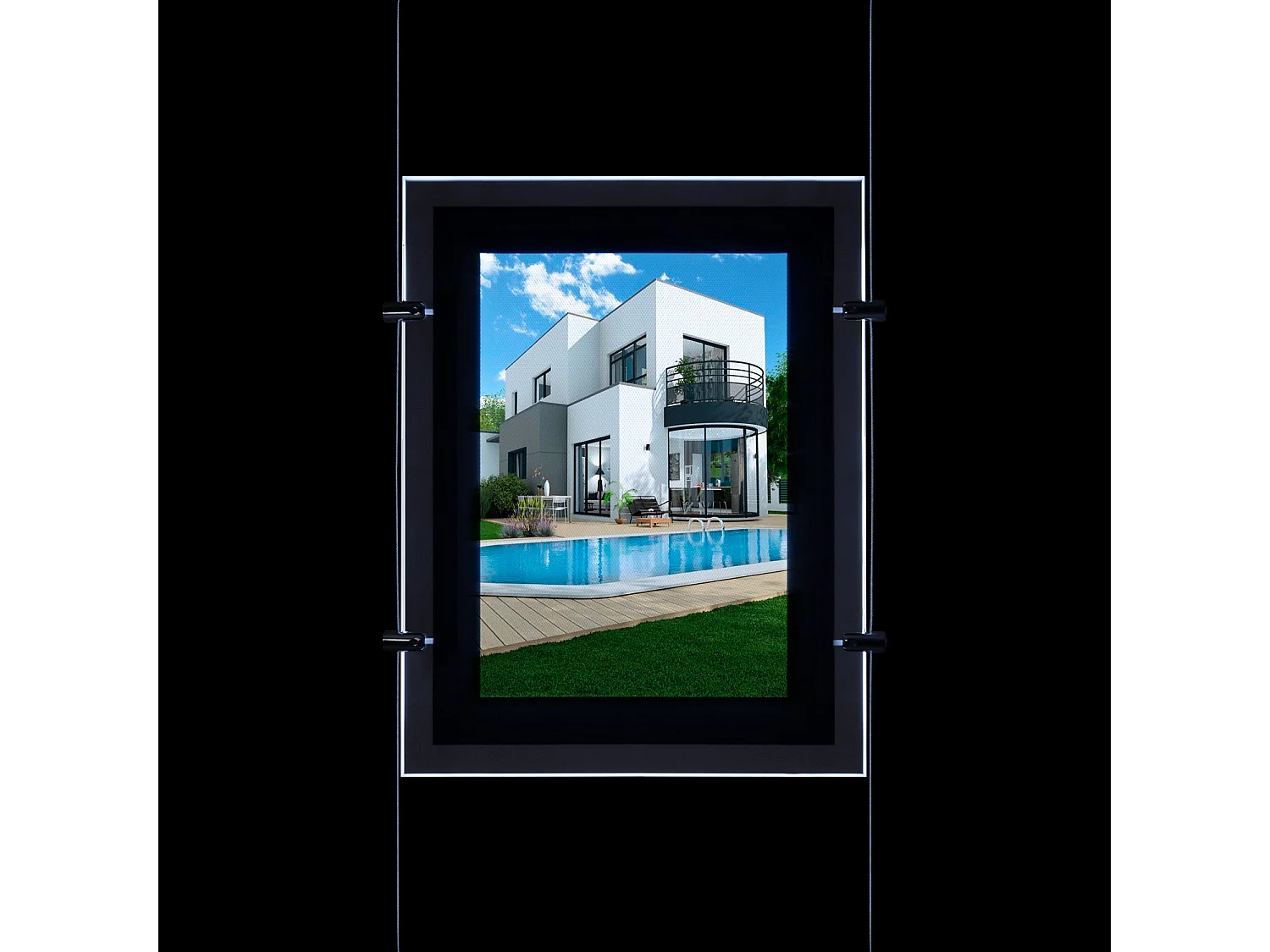 Kit Affichage LED DIN A3 Vertical 1