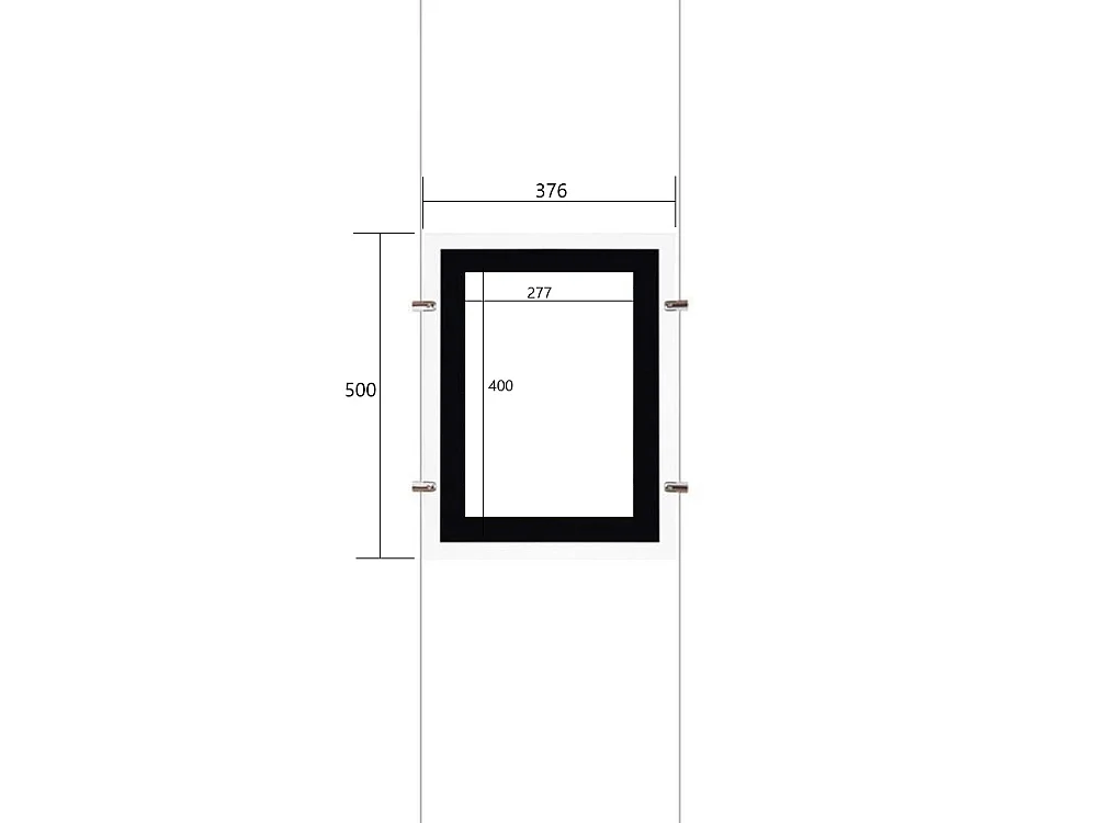 Kit Affichage LED DIN A3 Vertical 1